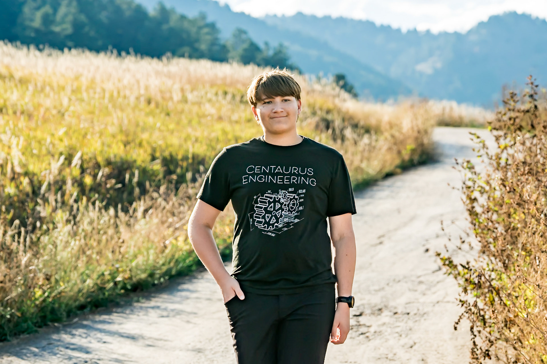 Fun, easy high school graduation portraits for an engineering student at Chautauqua Park in Boulder, CO