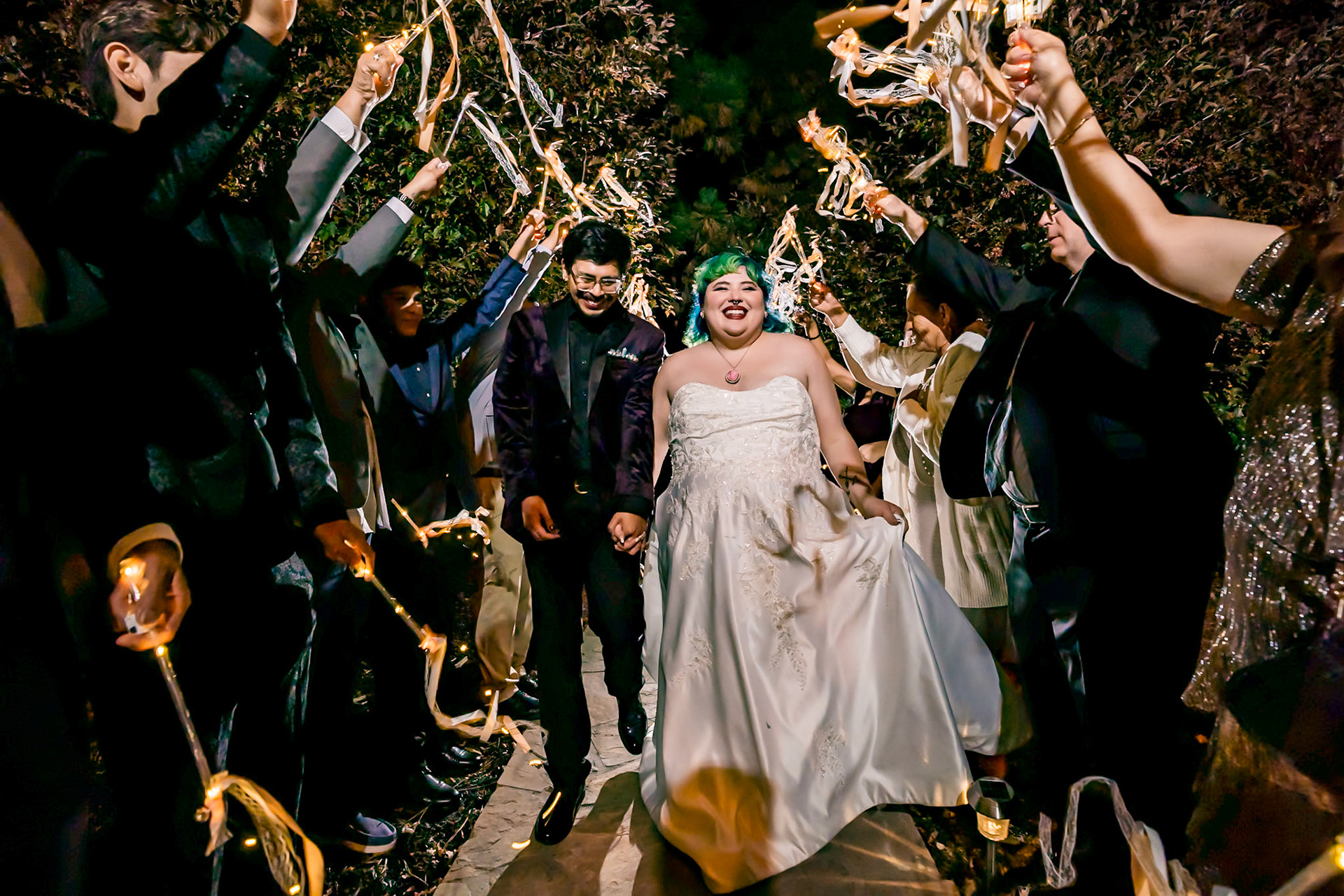 Multicultural Halloween Wedding at Baldoria on the Water in Lakewood, CO