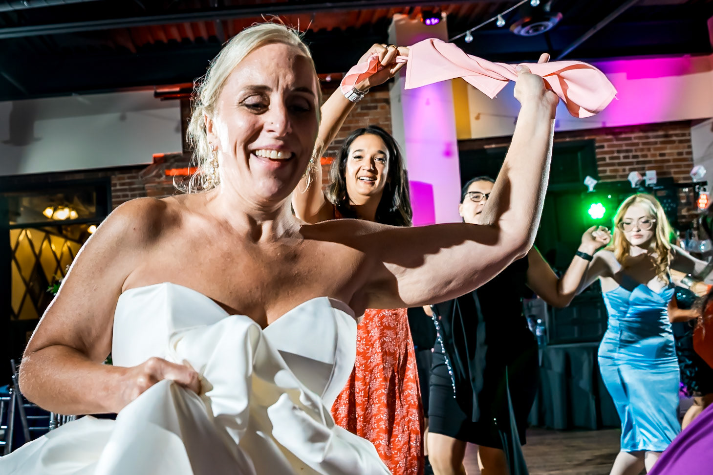 Colorful Greek wedding at the Wellshire Event Center in Denver, CO