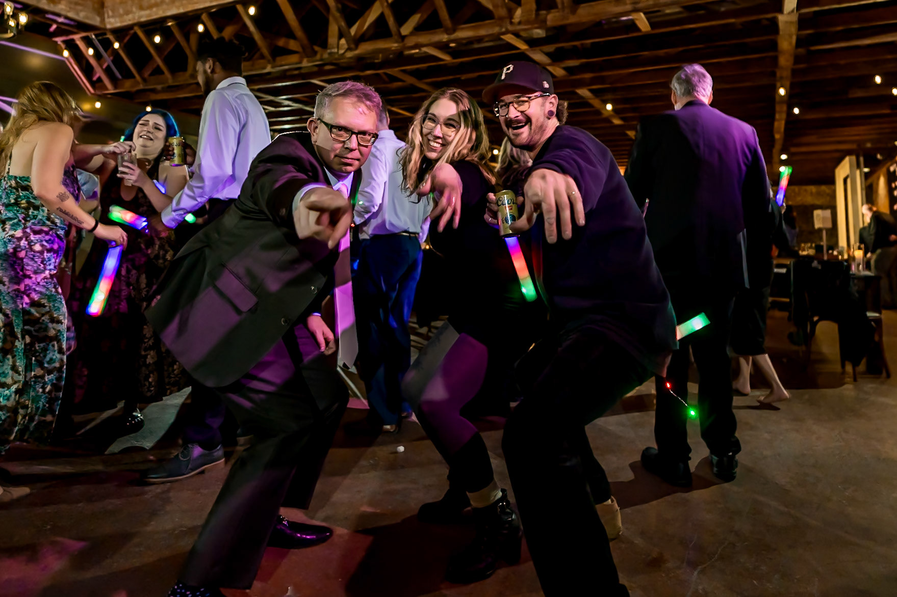 Beautiful Fall Wedding at The St Vrain in Longmont, CO with portraits at Callahan House and the Brewhop Trolley