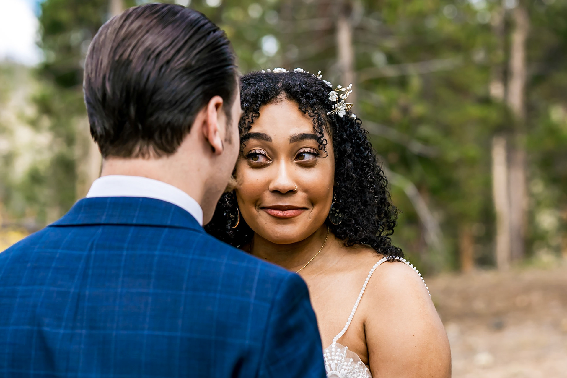 Small, fun wedding in Breckenridge Colorado. Diverse family and friends cooked dinner instead of having it catered.