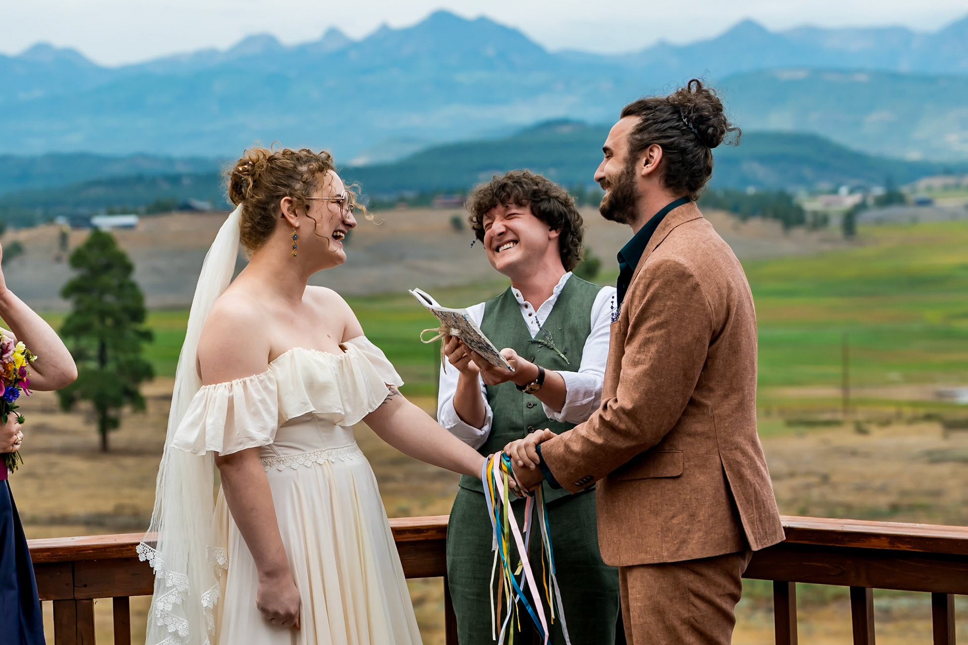 Autumn, Lord of the Rings inspired wedding at Elkwood Manor in Pagosa Springs