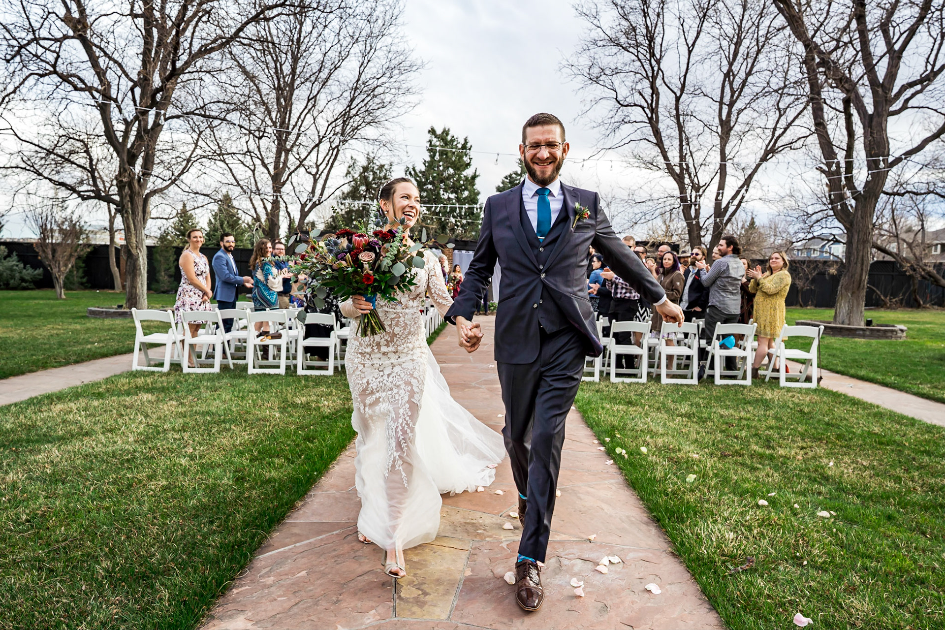 Bold, vibrant wedding photography at Lionsgate in Lafayette, CO