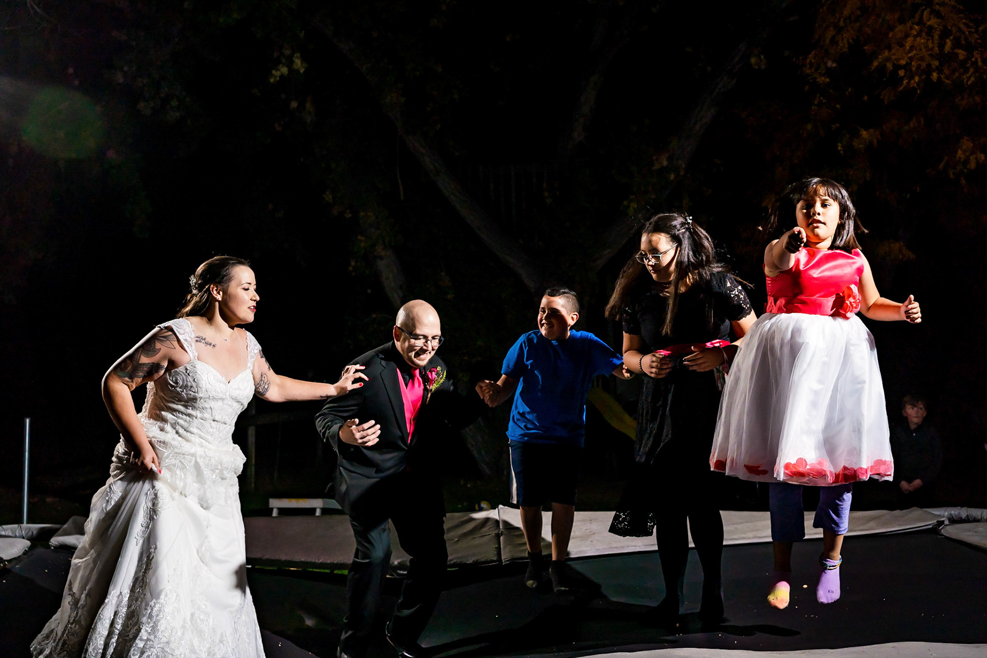 Backyard wedding, Lafayette, CO, USA