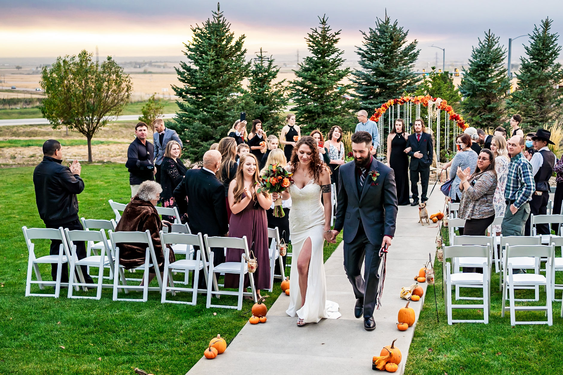 Wedding photography at Windsong Estate, Severance, CO
