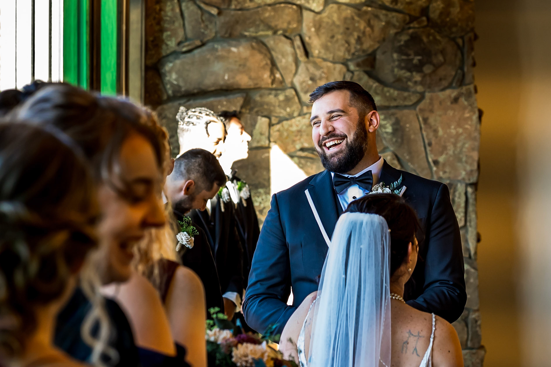 Bold and Vibrant autumn wedding in the Rocky Mountains at Black Canyon Inn in Estes Park, Colorado