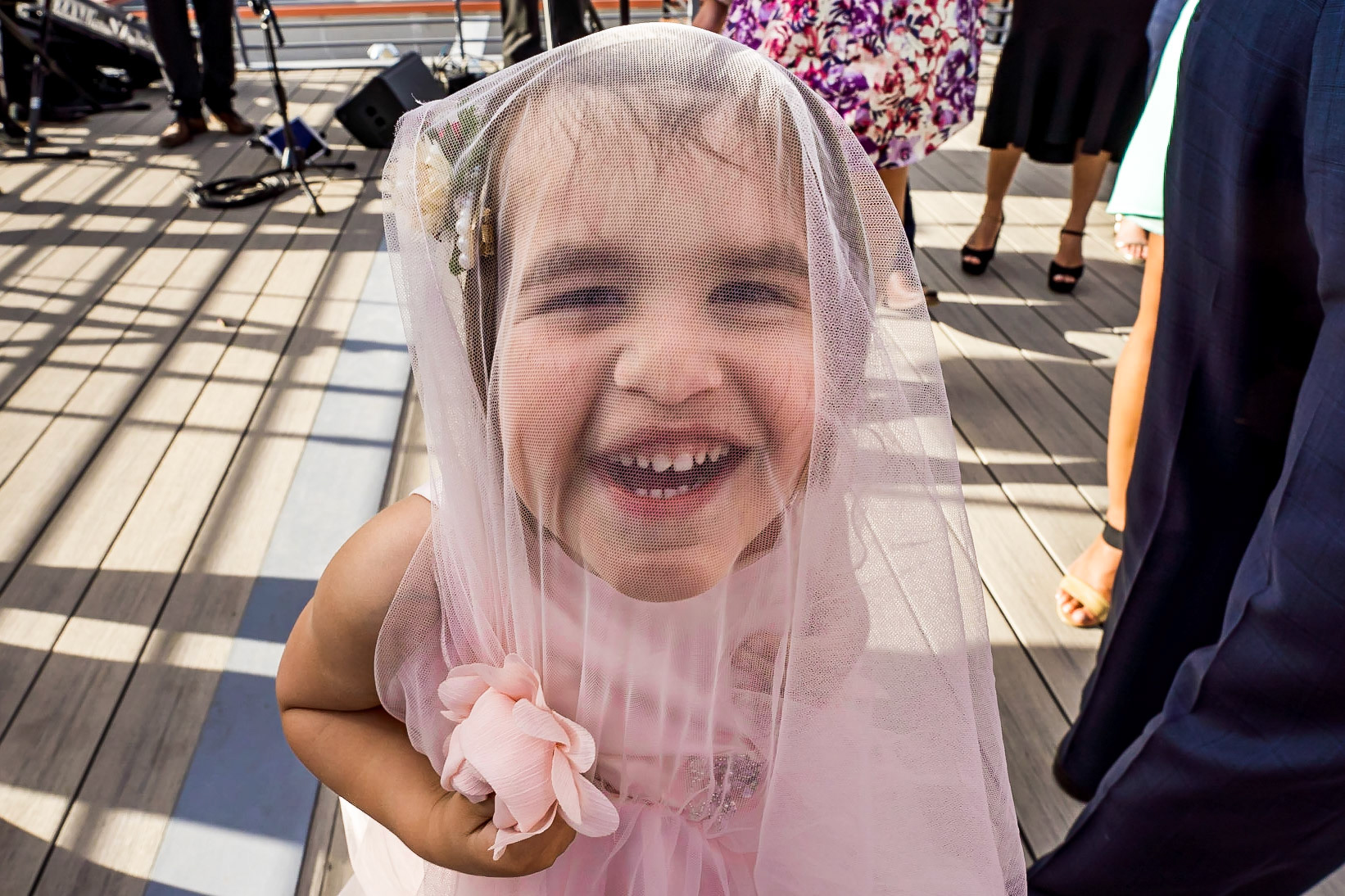 Bold and vibrant wedding with an epic dance party at Space Annex in Denver, Colorado