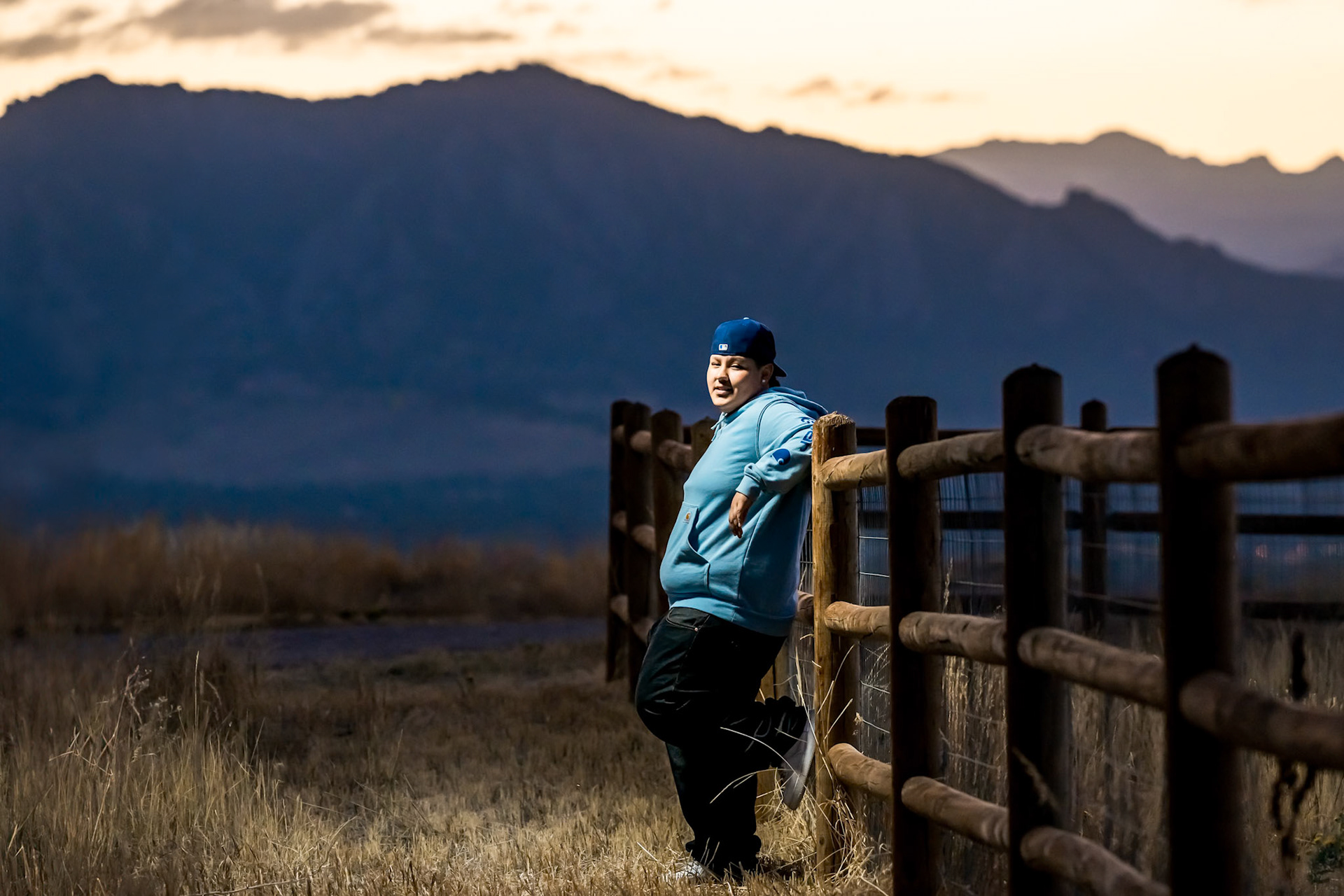 Fun, chill, and colorful high school senior portraits in Louisville Colorado with both a country and urban look.