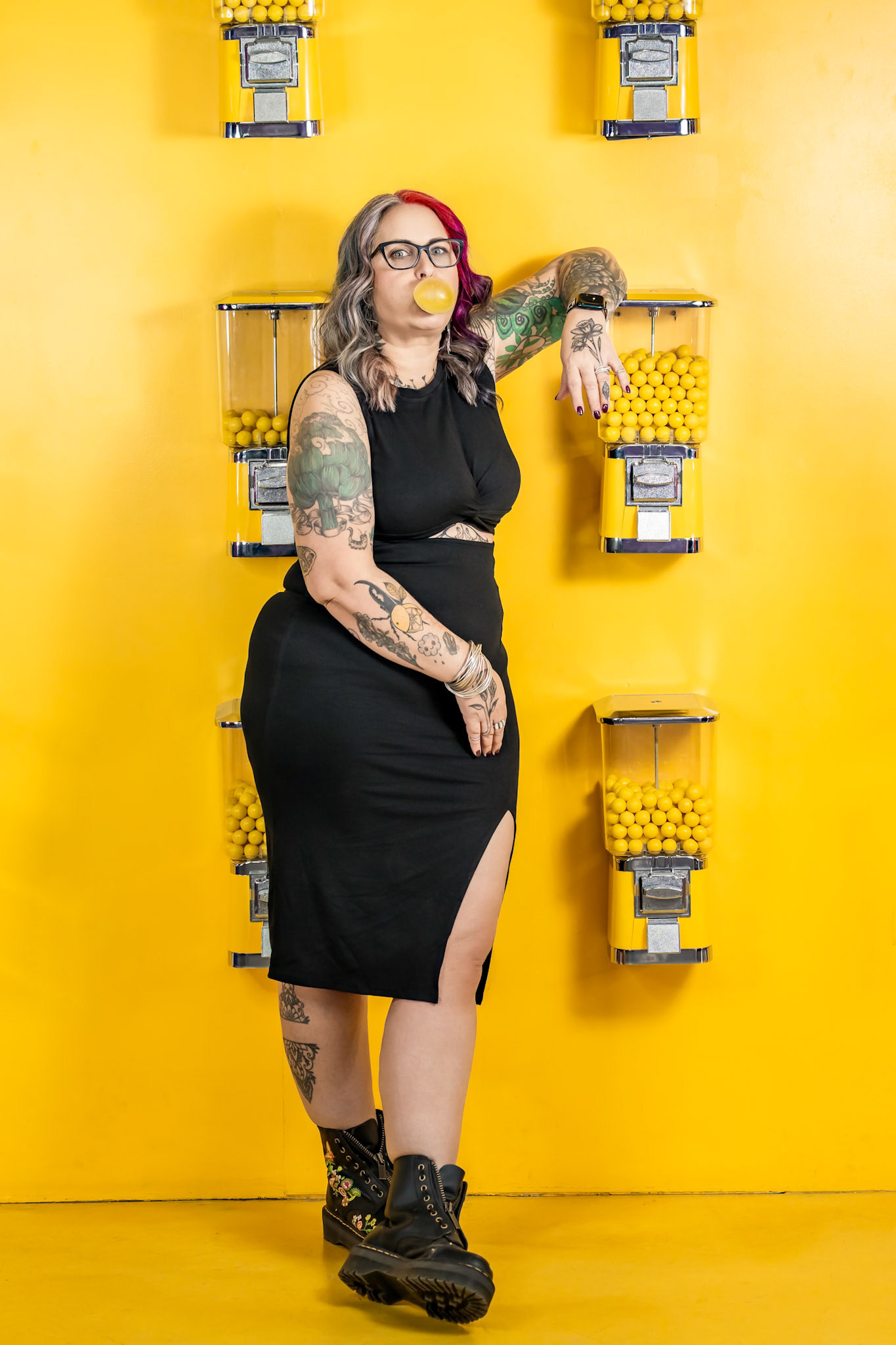 Headshots for a hair stylist in Denver, CO