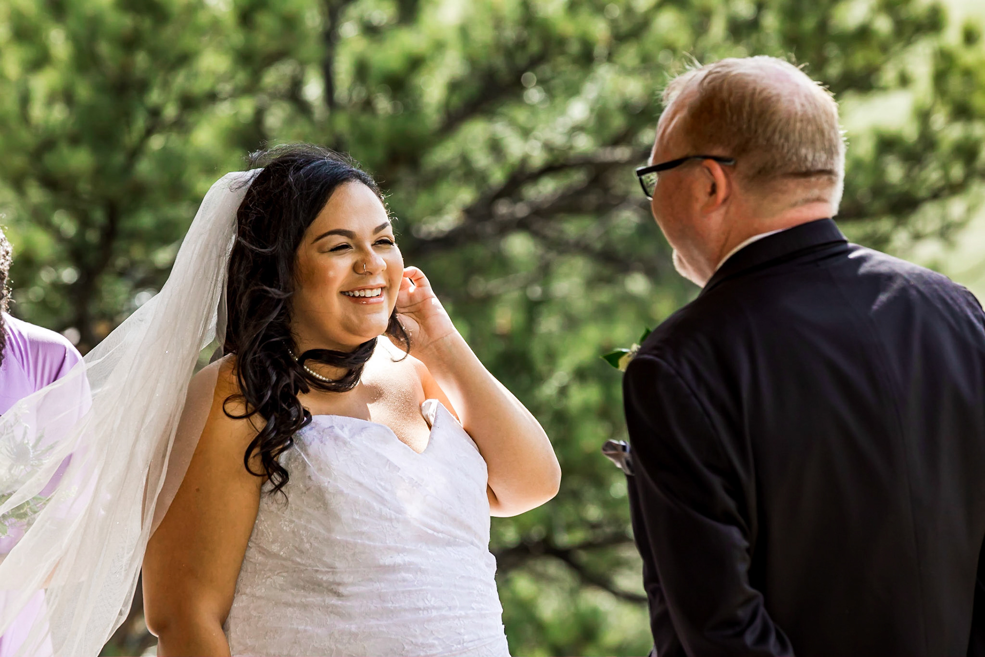 Fun, colorful wedding at Black Canyon Inn in Estes Park, CO
