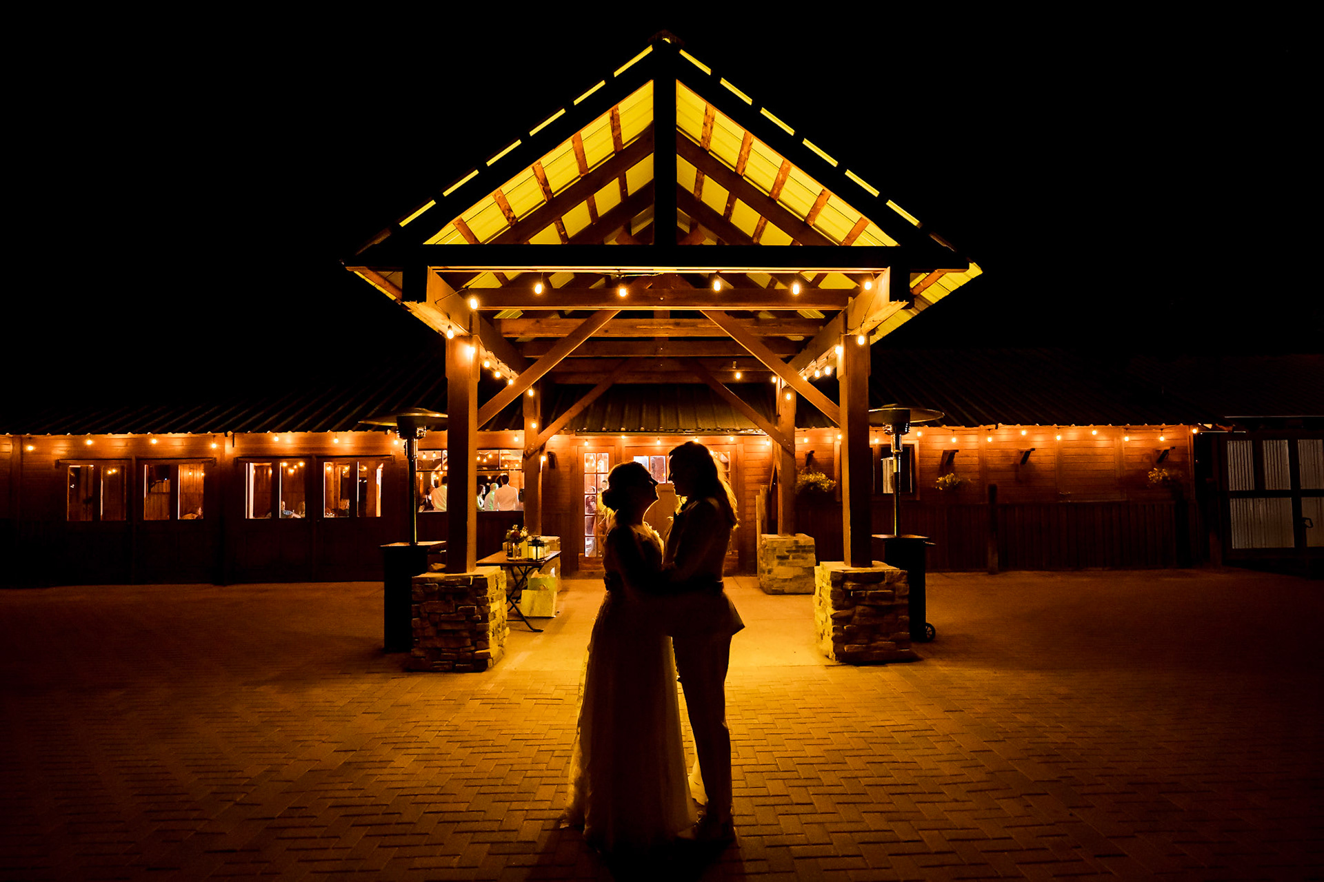 A bold and vibrant autumn wedding at Mountain View Ranch by Wedegewood Weddings.