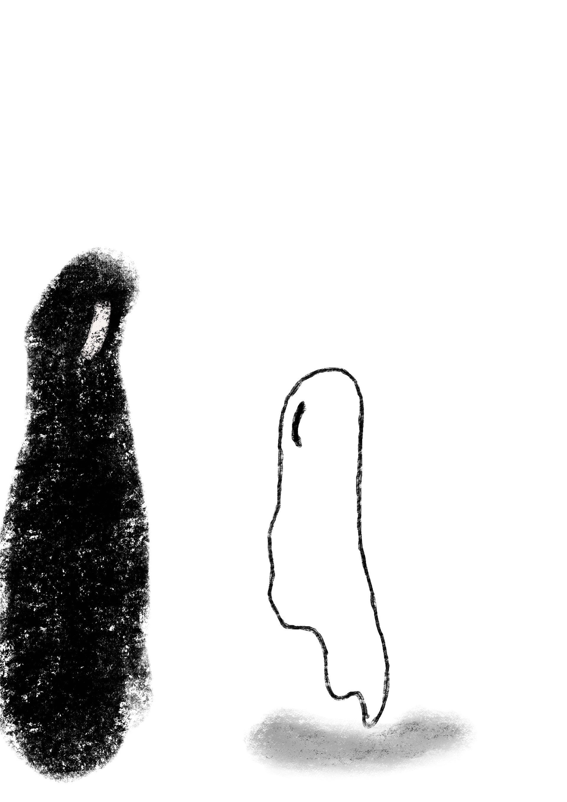 The beginning of it all. Facing your shadow.