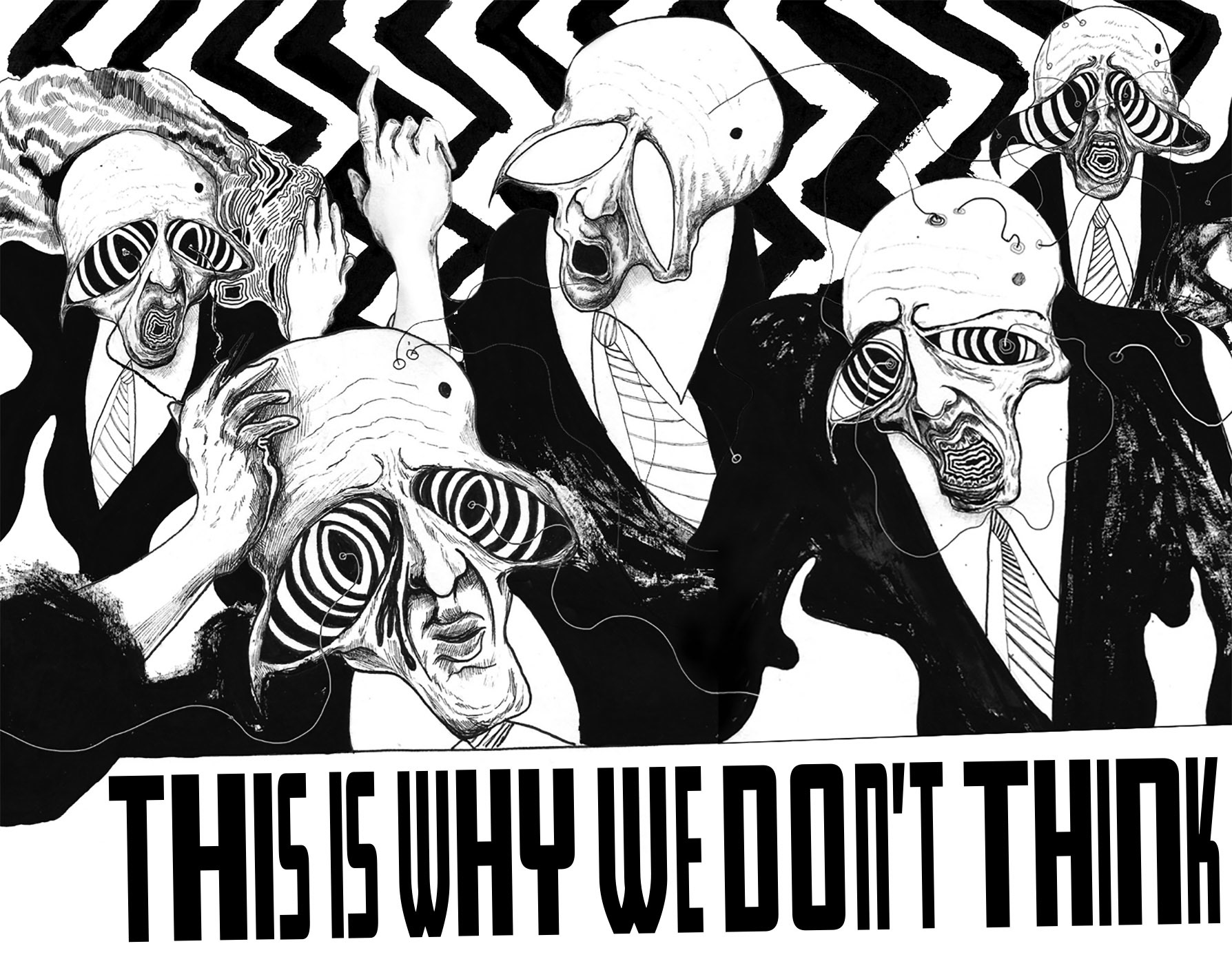 Parody Beer Label Design - Pissed Modernism