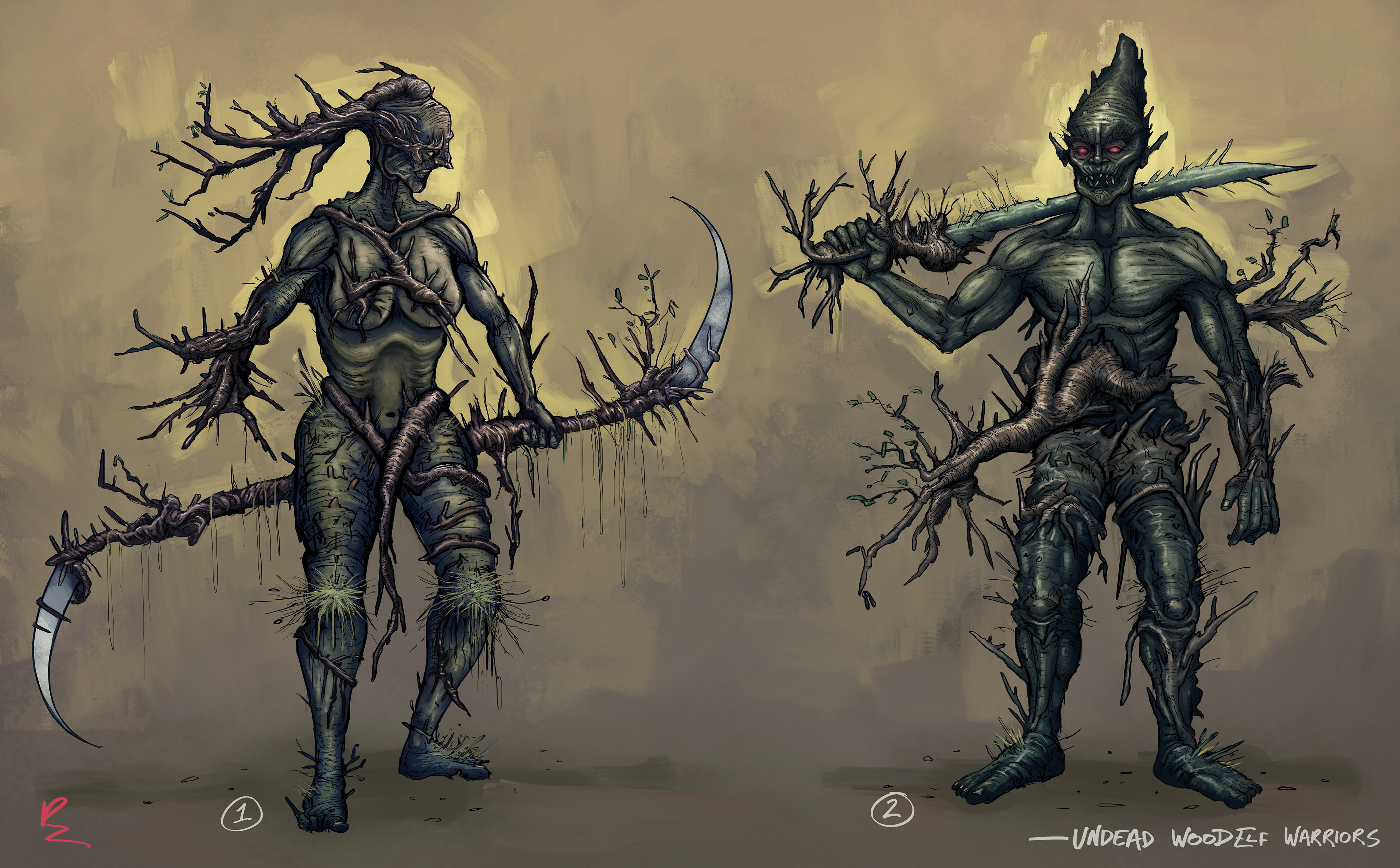 Fantasy Character Designs