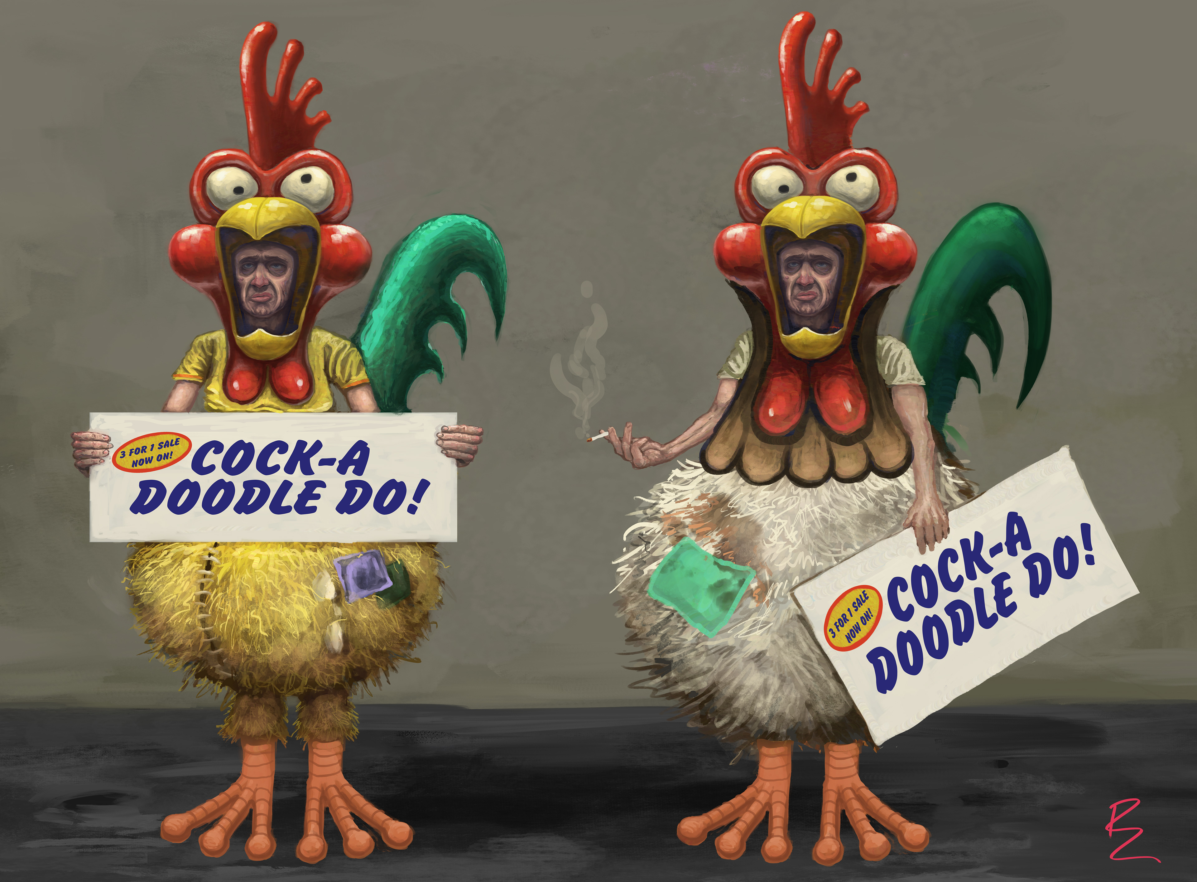 Fast Food Mascot