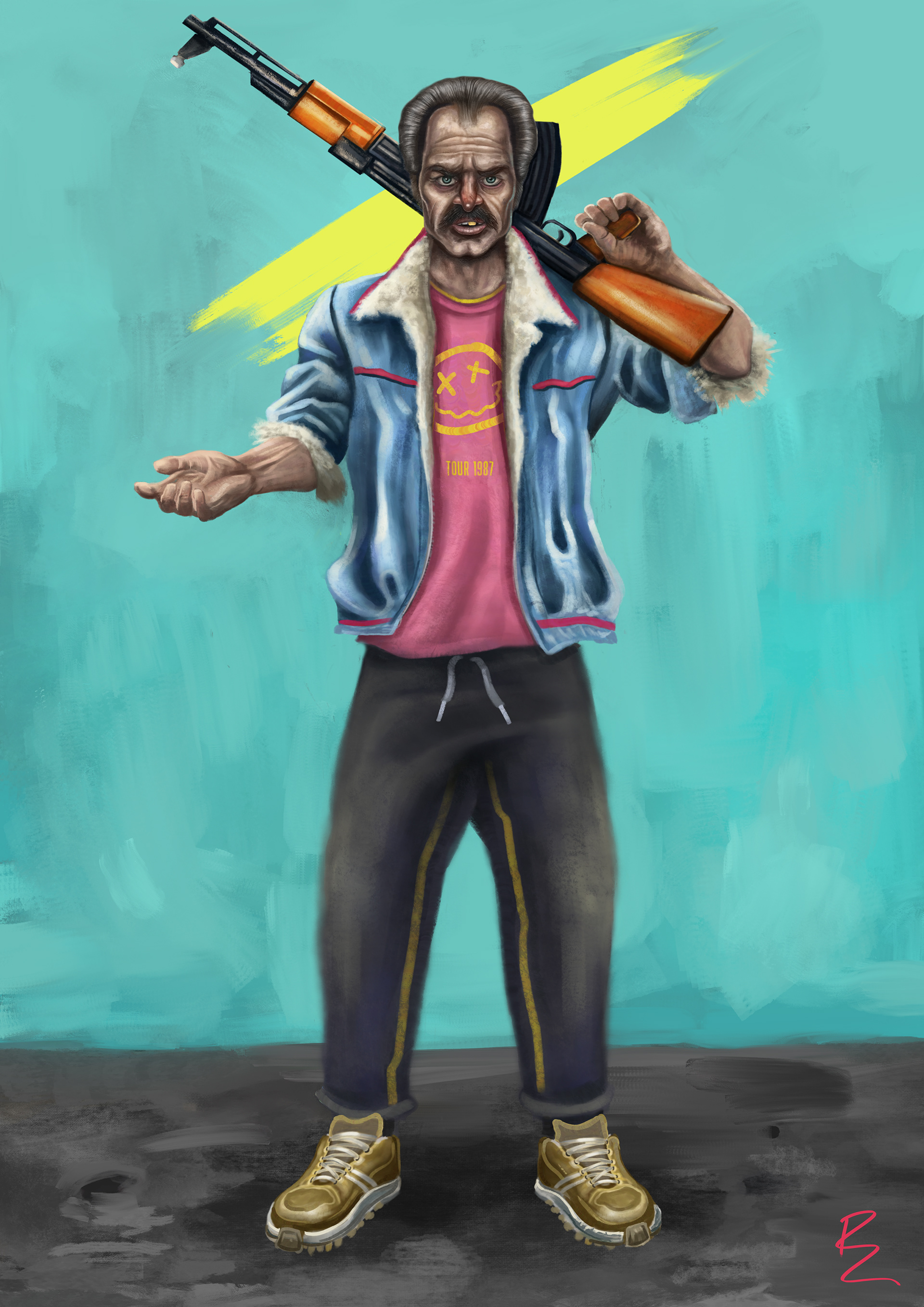 Gangster Character Design