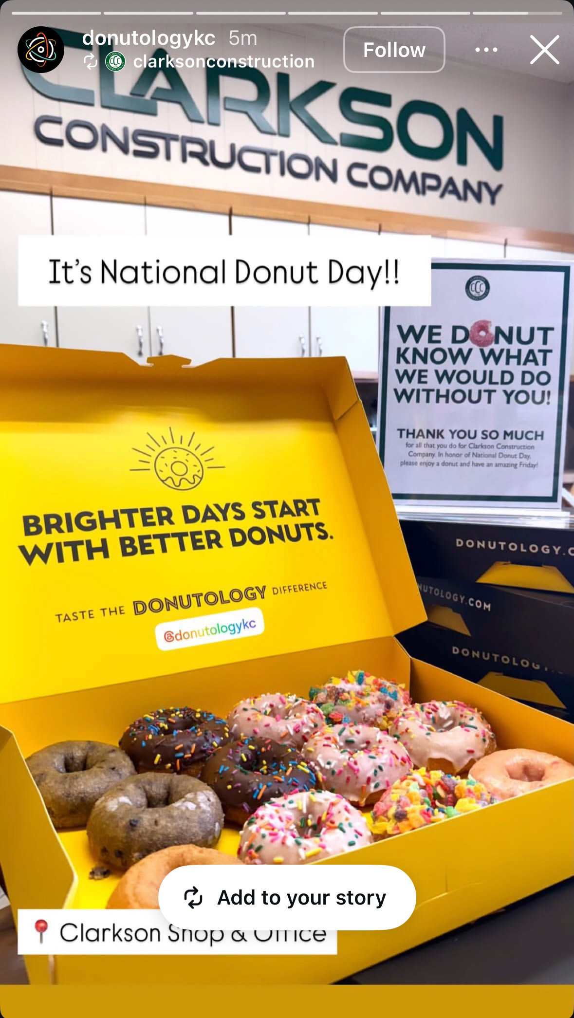 National Donut Day Flyer