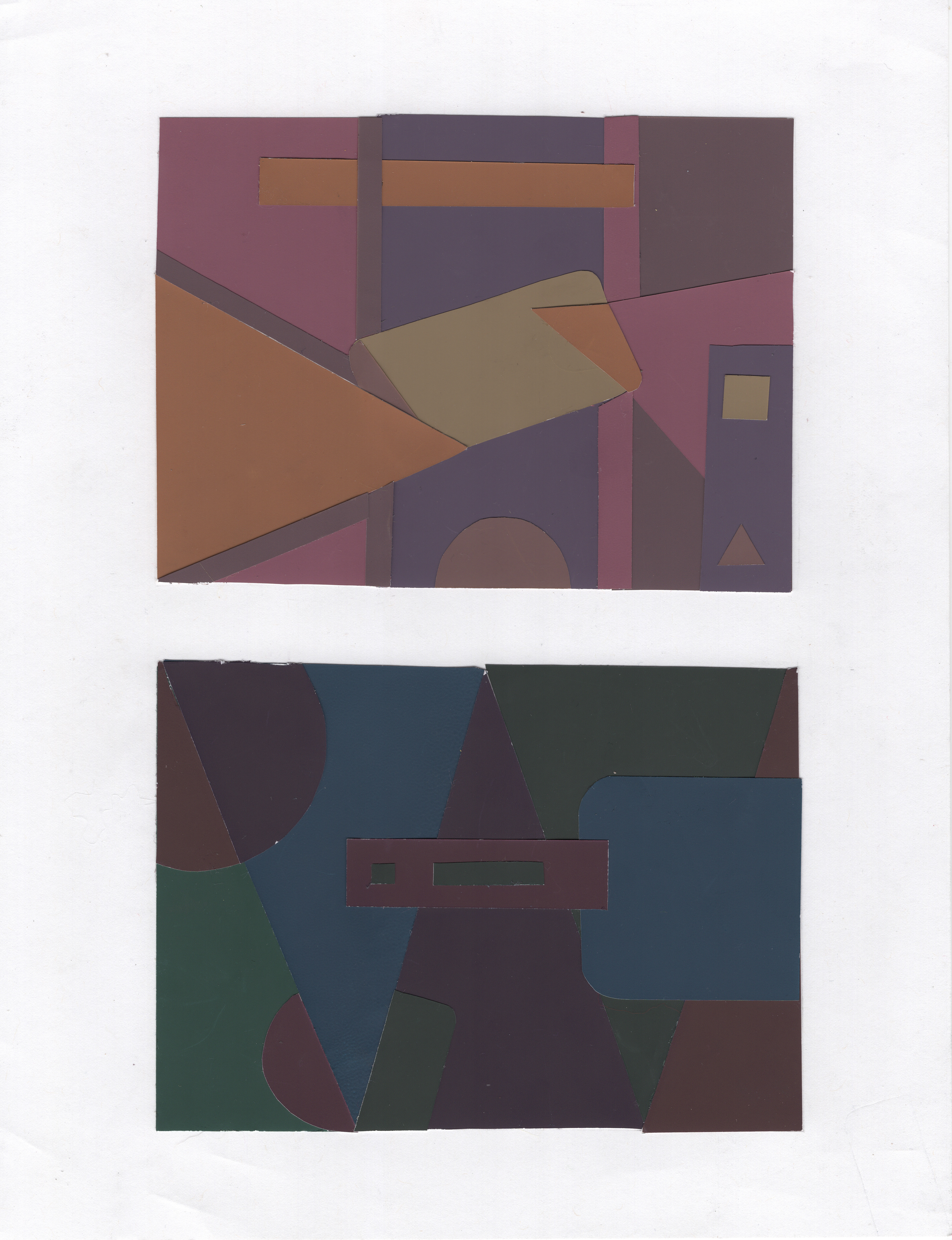 Hue, Value, Saturation Studies - Chromatic Gray Broad and Narrow Value