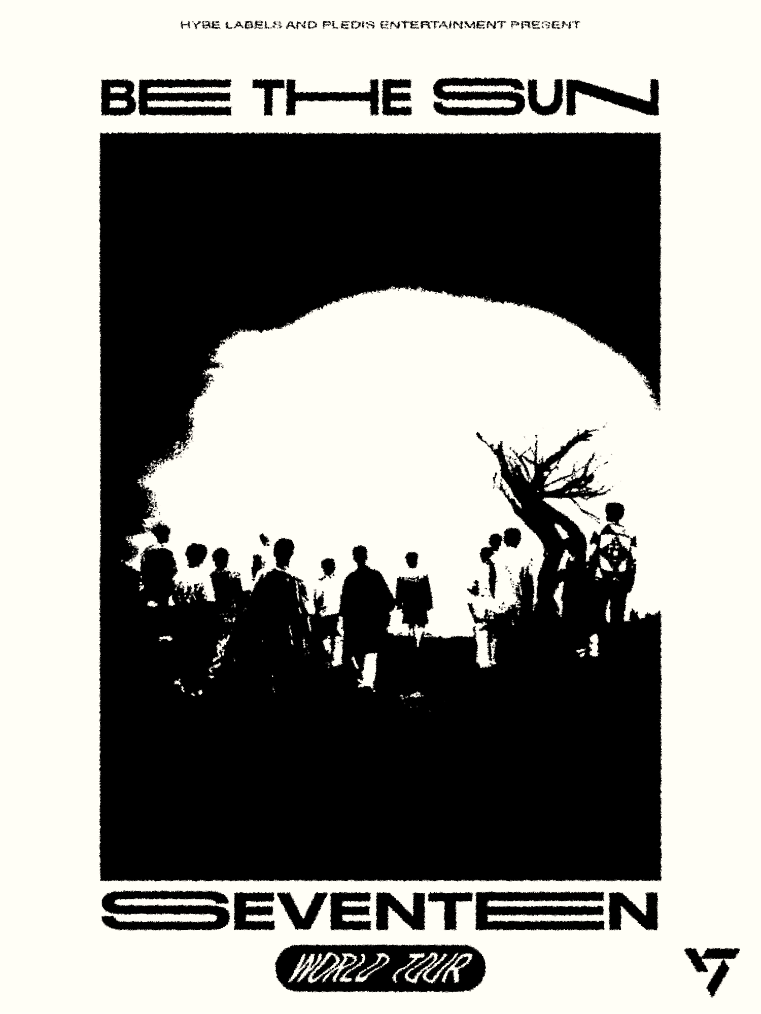 seventeen world tour [be the sun] poster 1