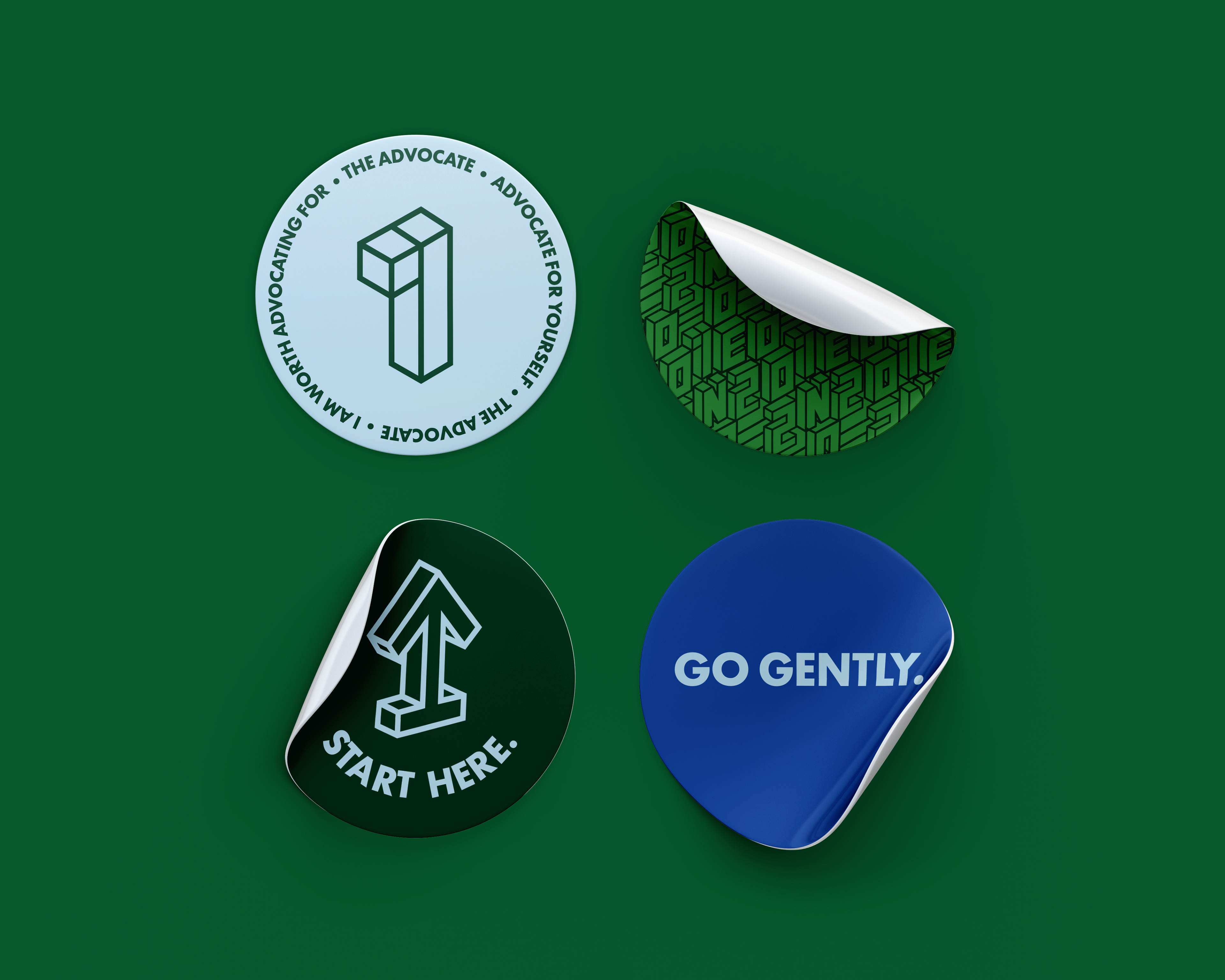 The Advocate Stickers