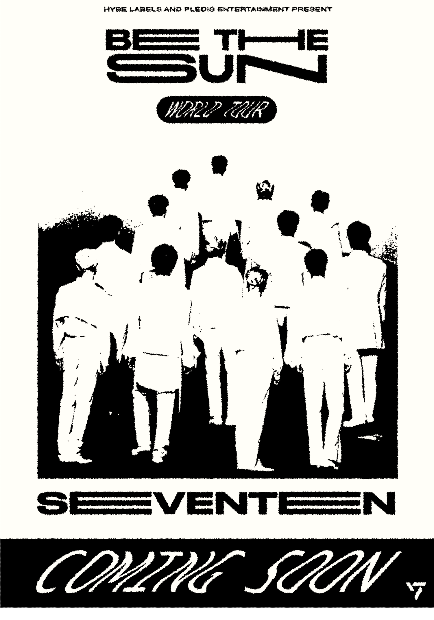 seventeen world tour [be the sun] poster 2