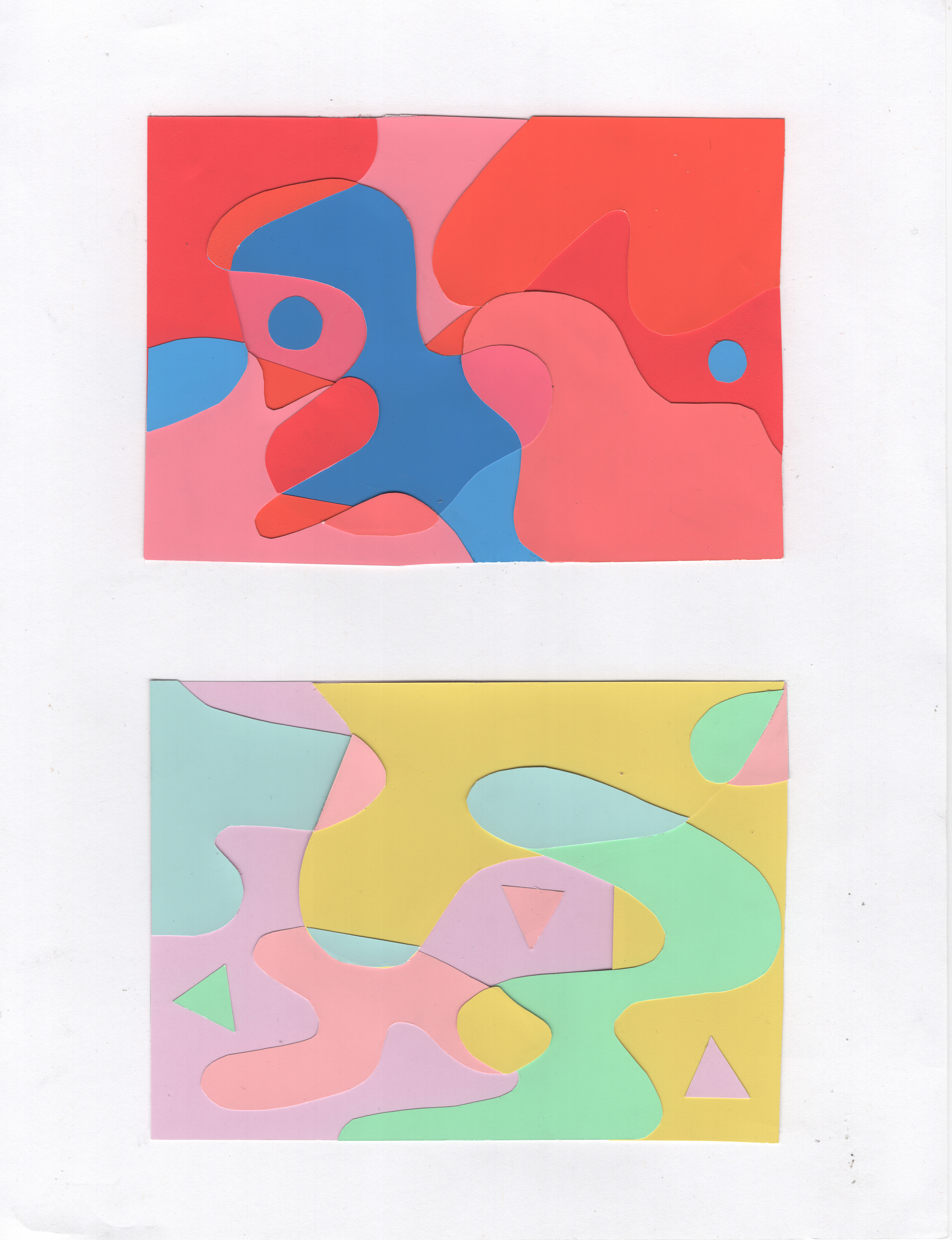 Hue, Value, Saturation Studies - Muted Broad and Narrow Value