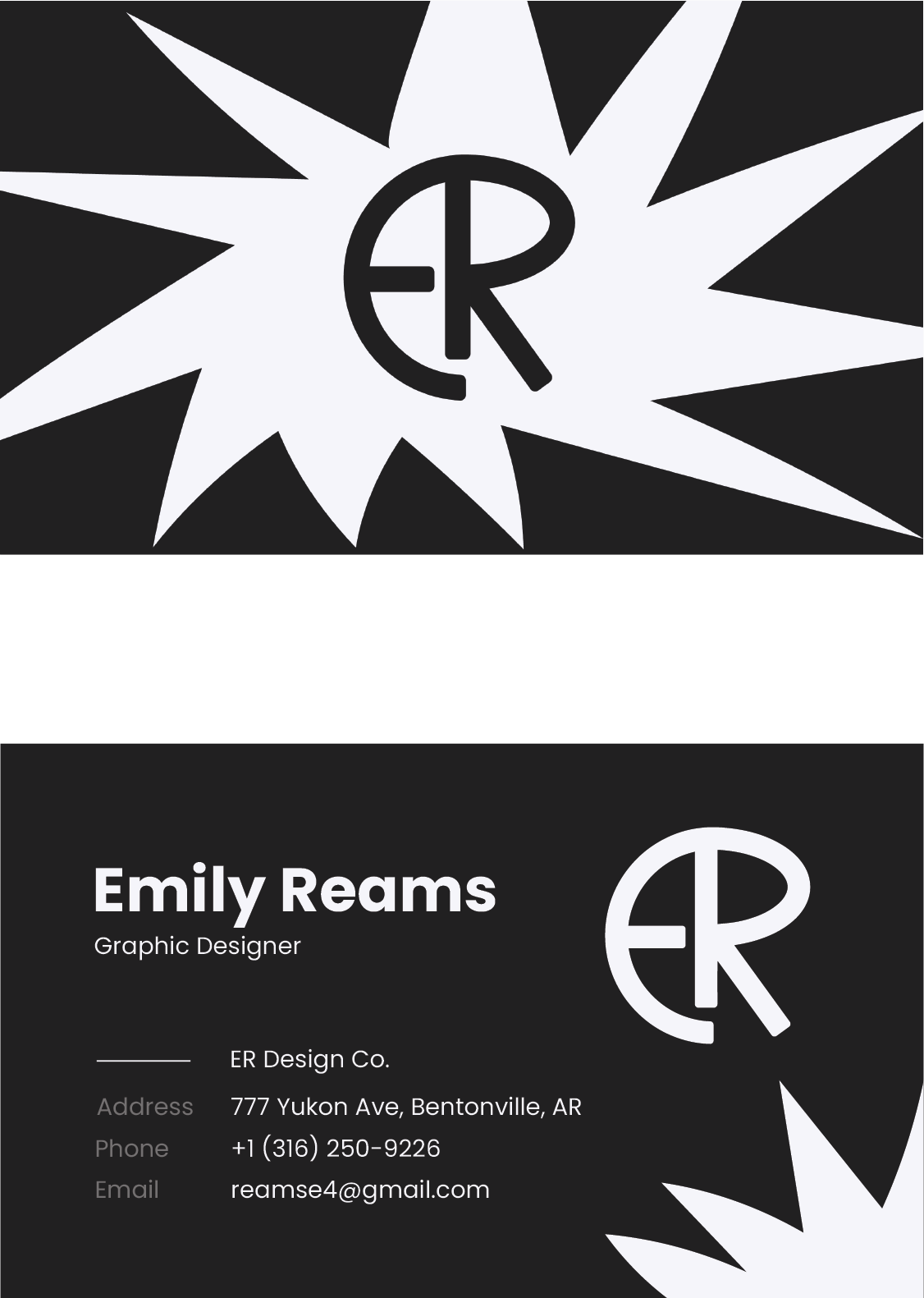 Personal Business Cards (3.5 x 2 in)
