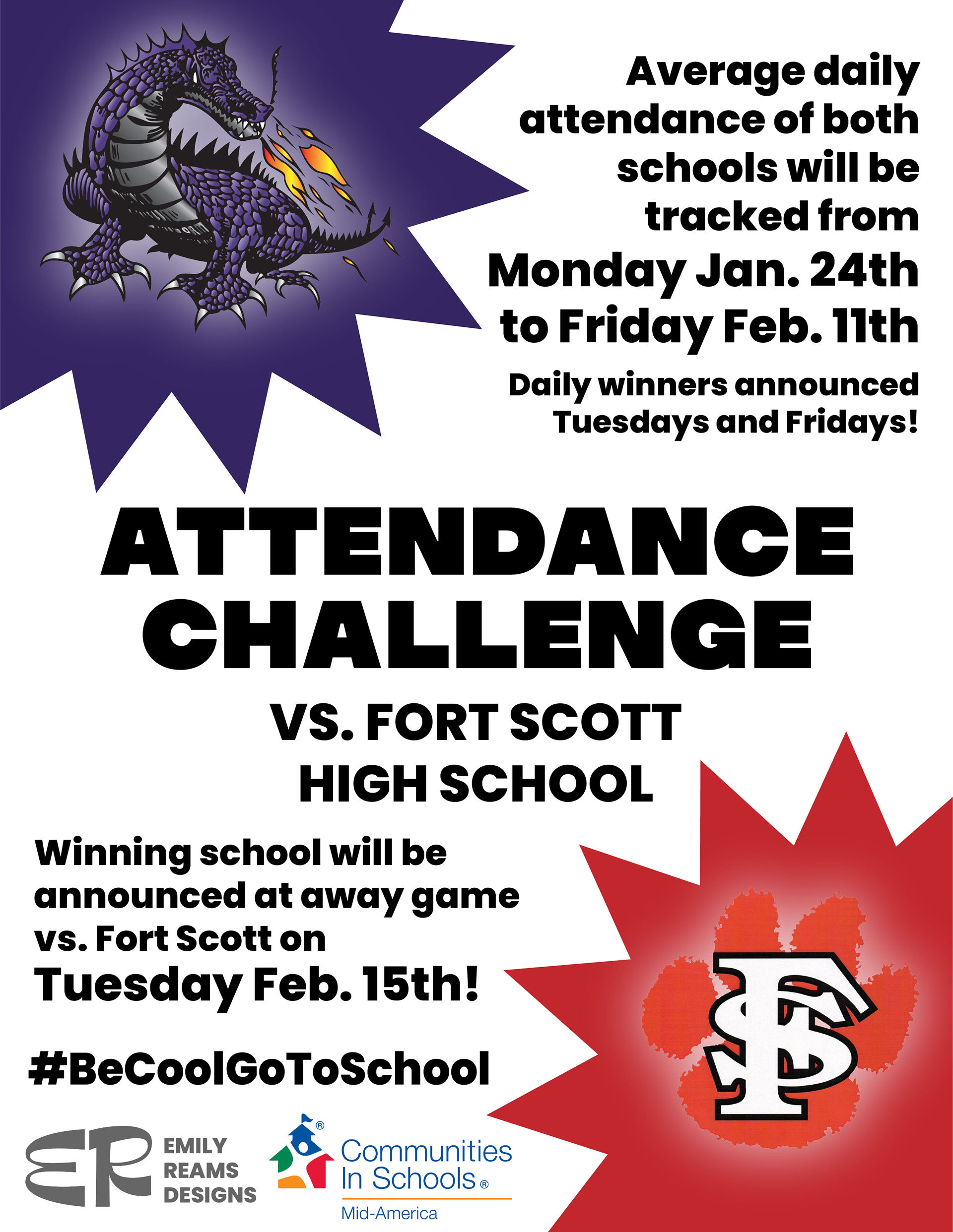 attendance challenge flyer