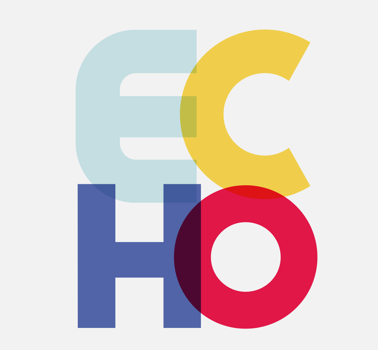 ECHO secondary mark, 2026, logo, 1000 x 1000 px.
