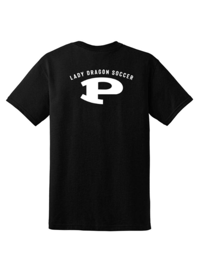 phs girls soccer team design back