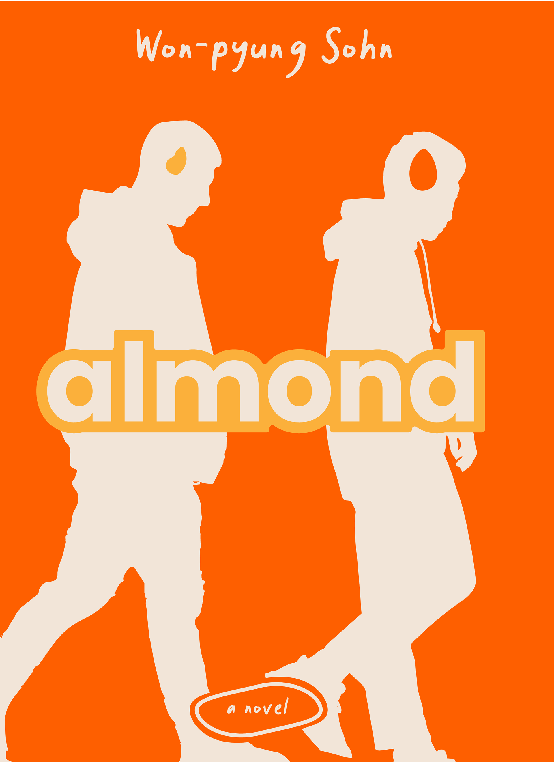 Almond (front), 2023, book design, 8 x 11 in