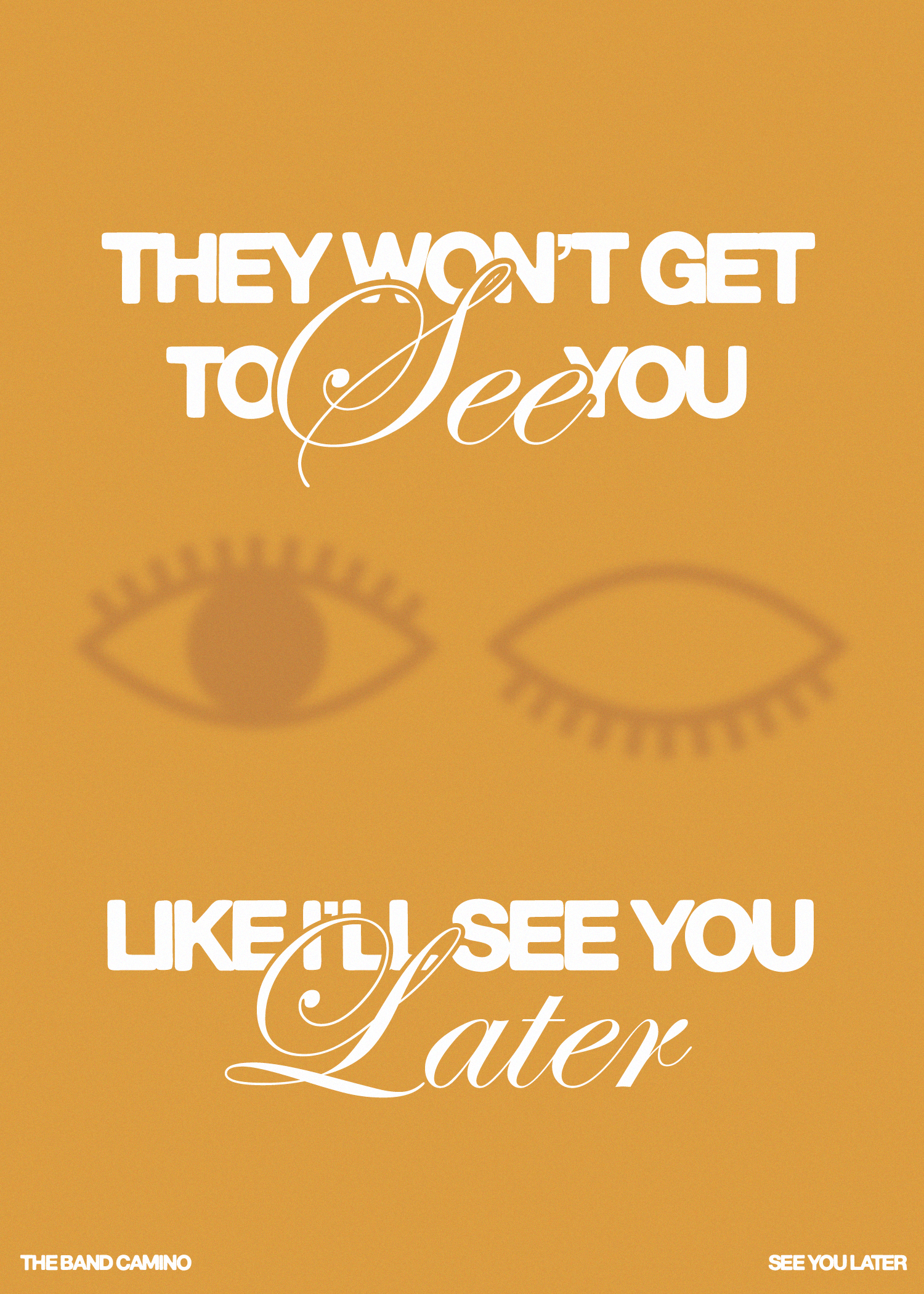 the band camino 'the dark' album - see you later