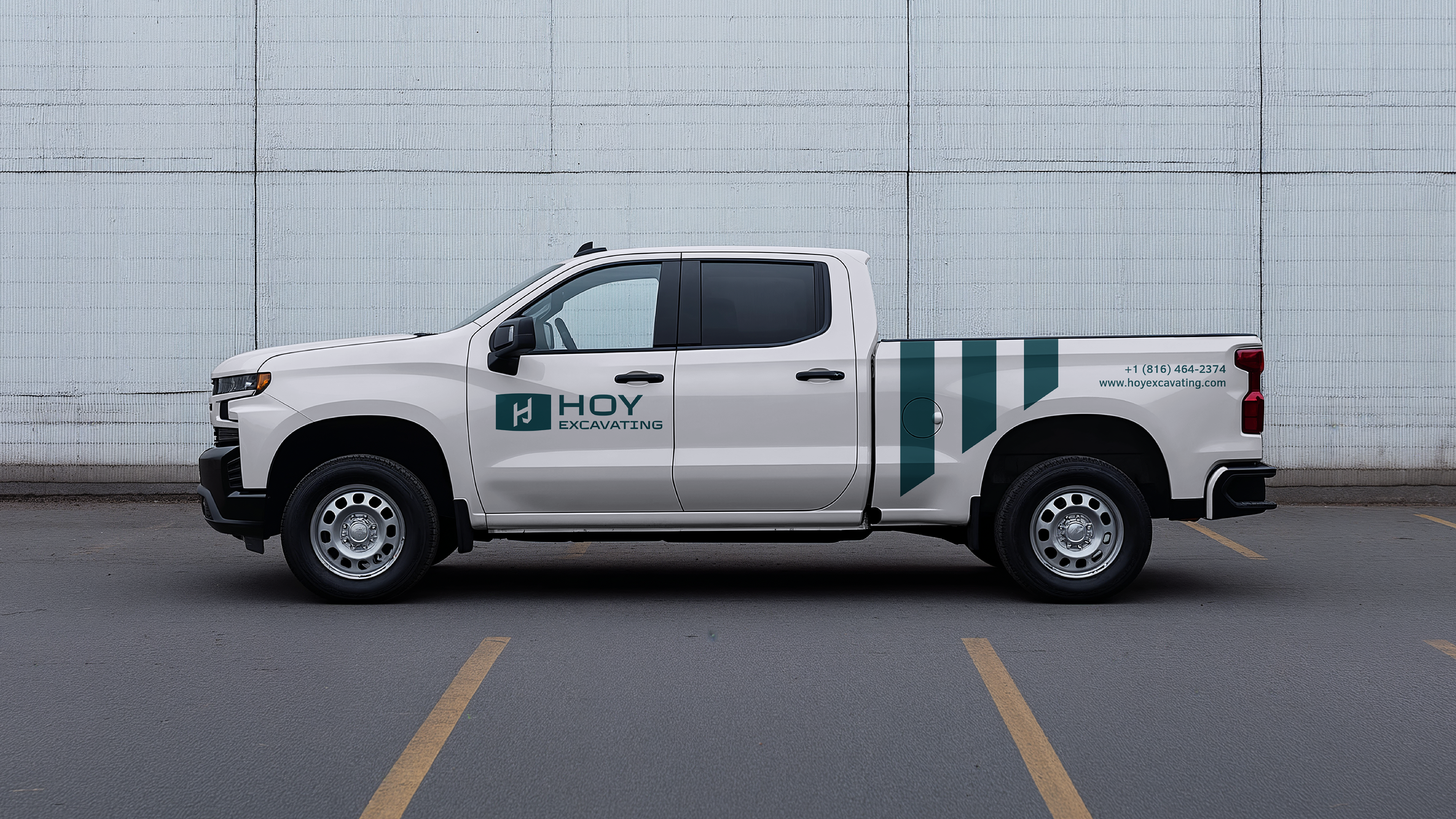 Hoy Excavating Company Truck