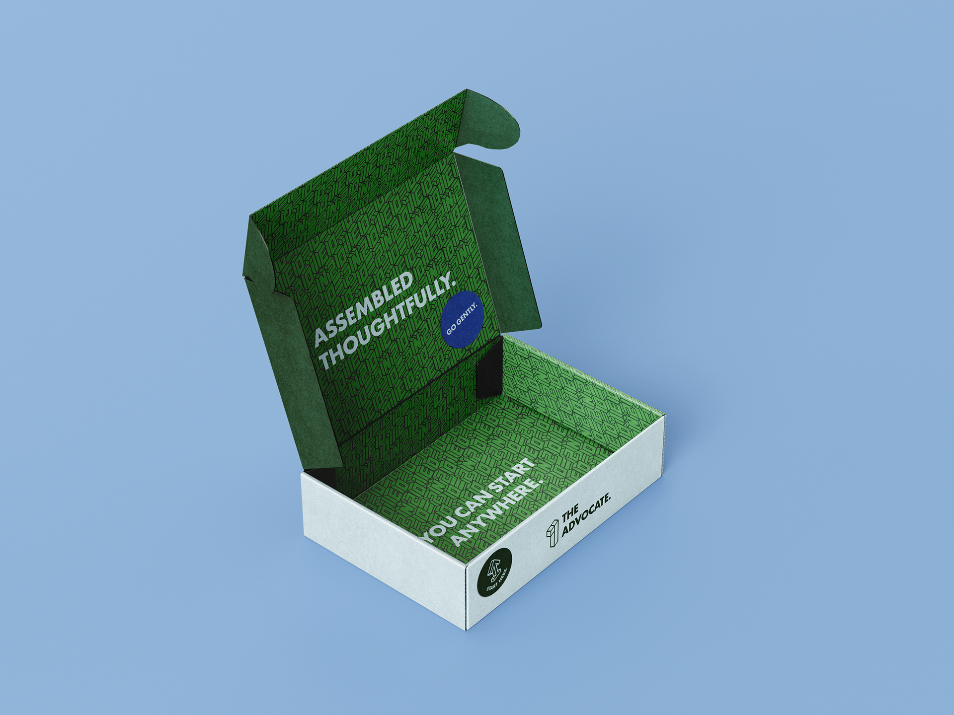 The Advocate Mailer Box