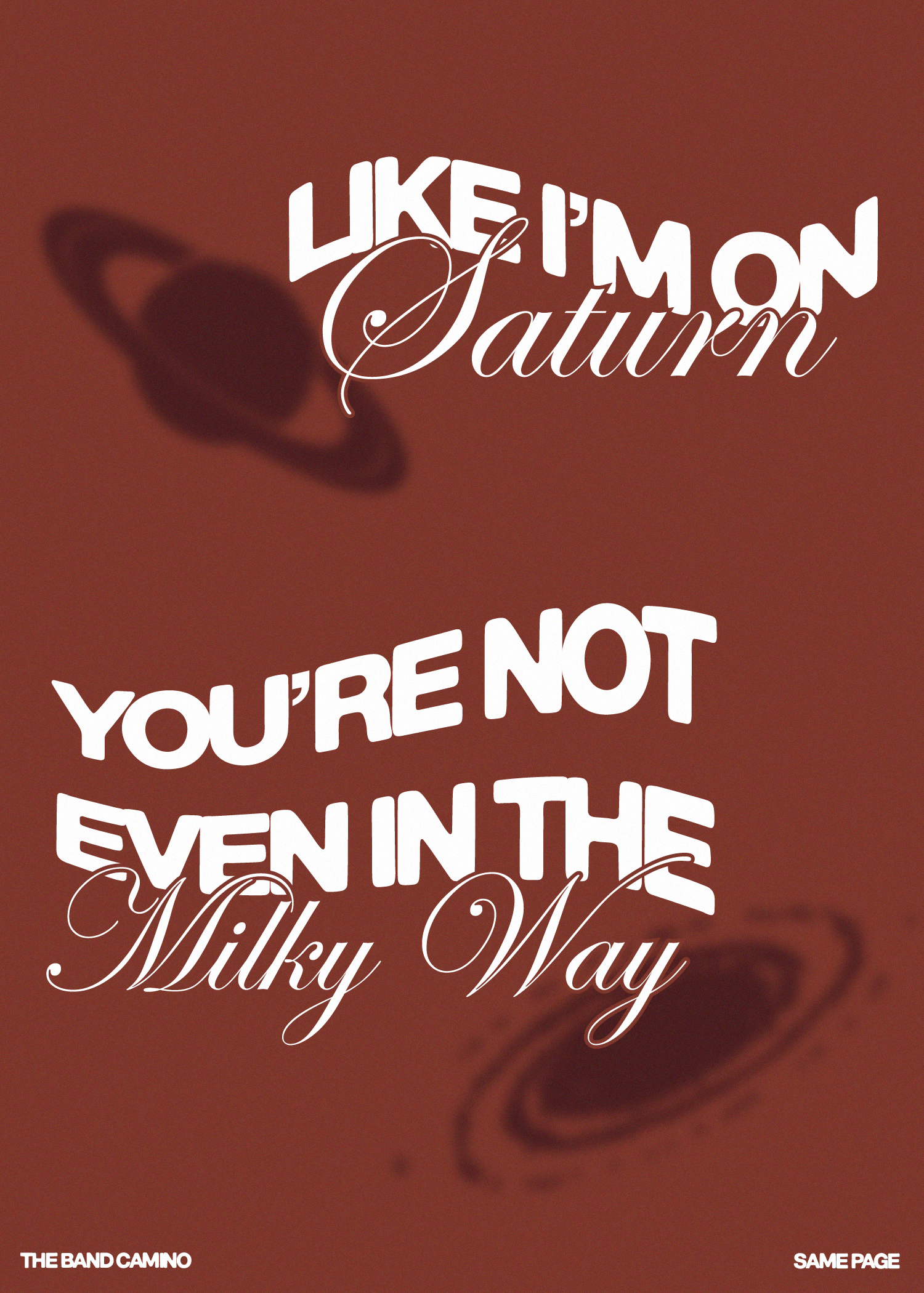 the band camino 'the dark' album - same page