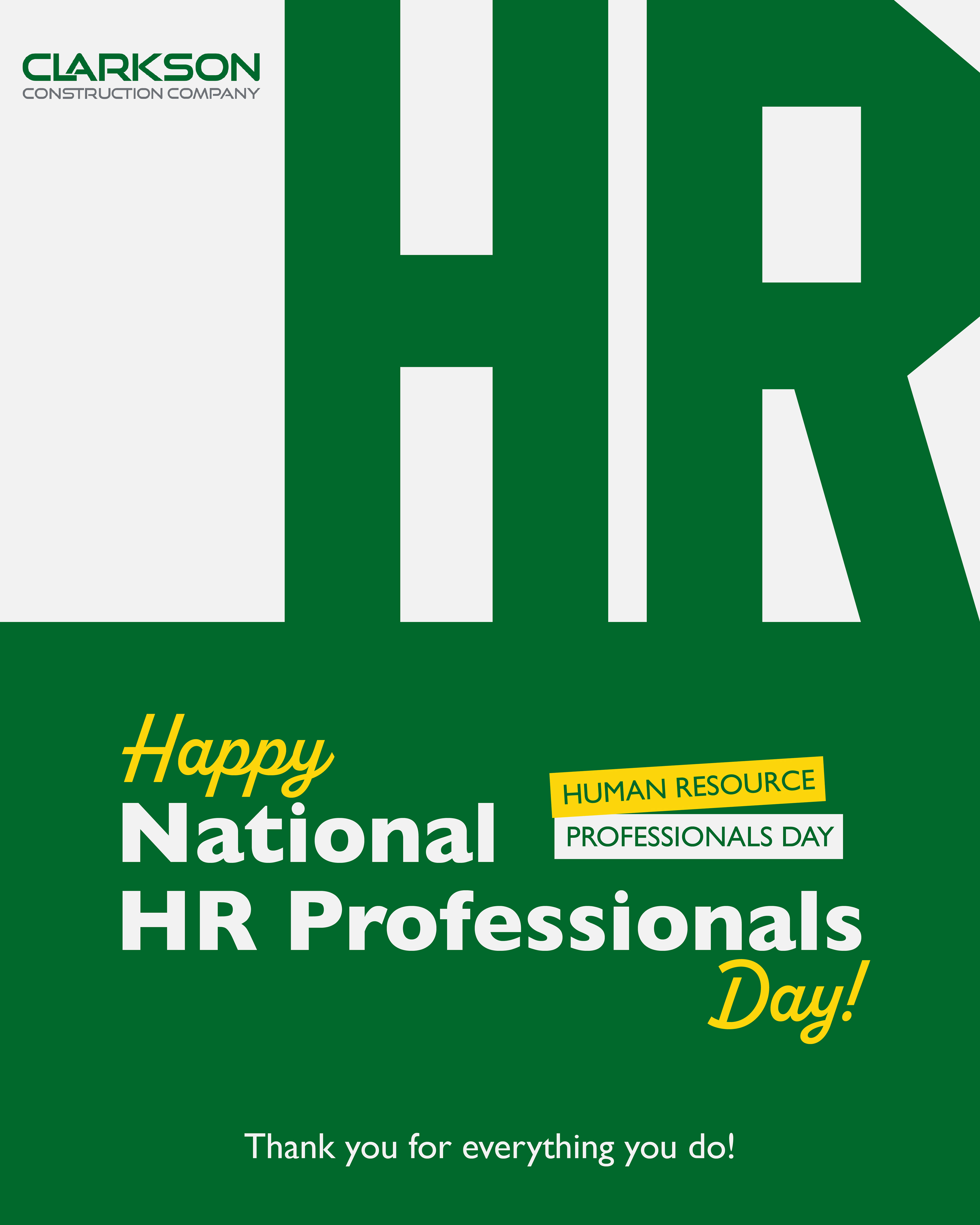 National HR Professionals Day Post