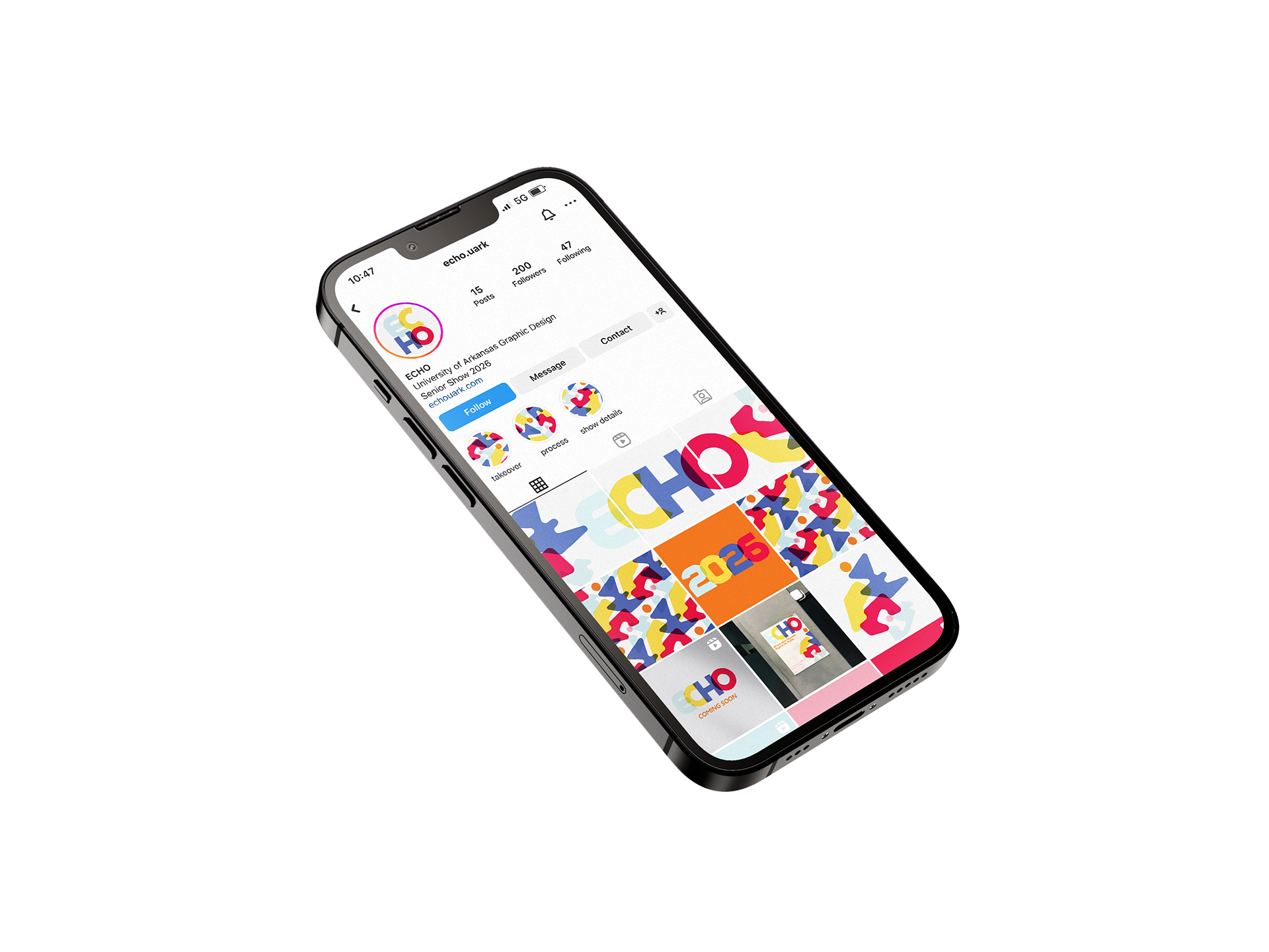 ECHO instagram profile, 2026