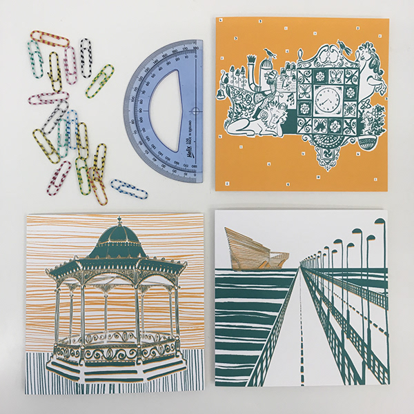 Louise Kirby Dundee designer bespoke artwork to bring joy! Dundee