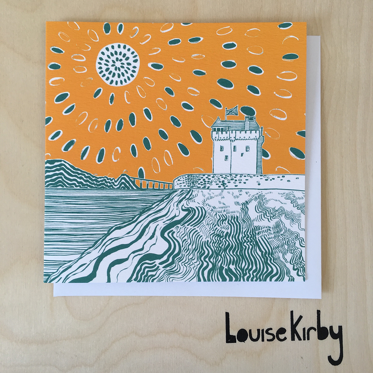 Louise Kirby Dundee designer bespoke artwork to bring joy! Dundee