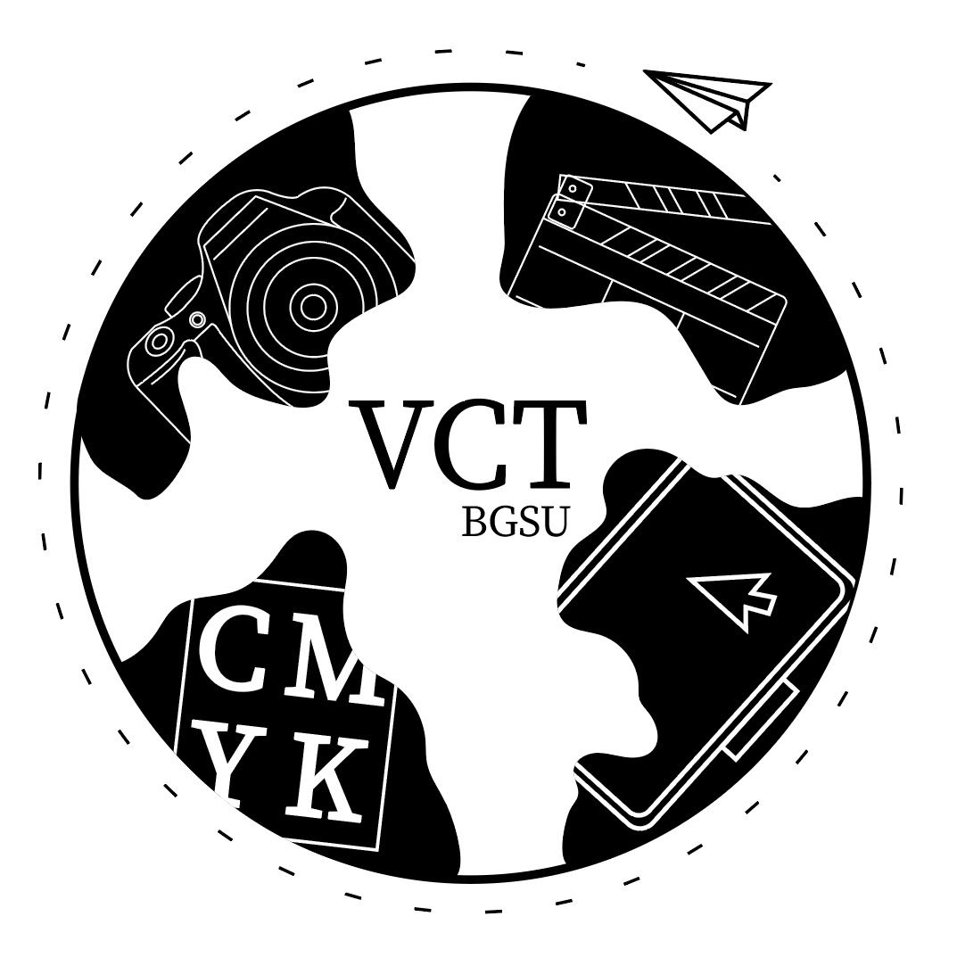 Design reflecting the multimedia VCT program at BGSU