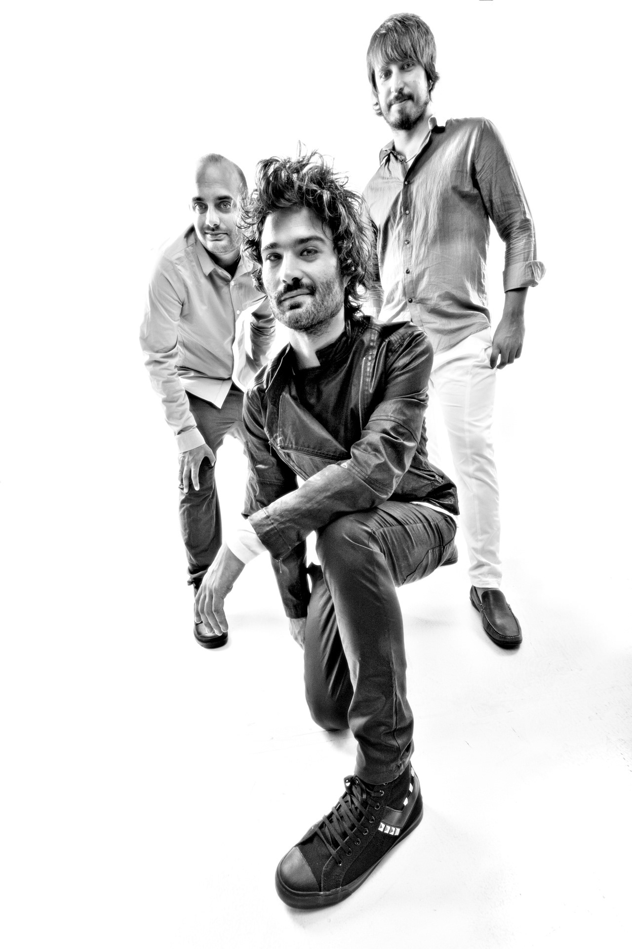 Portrait of Argentine rock band Hijos del Sofá
