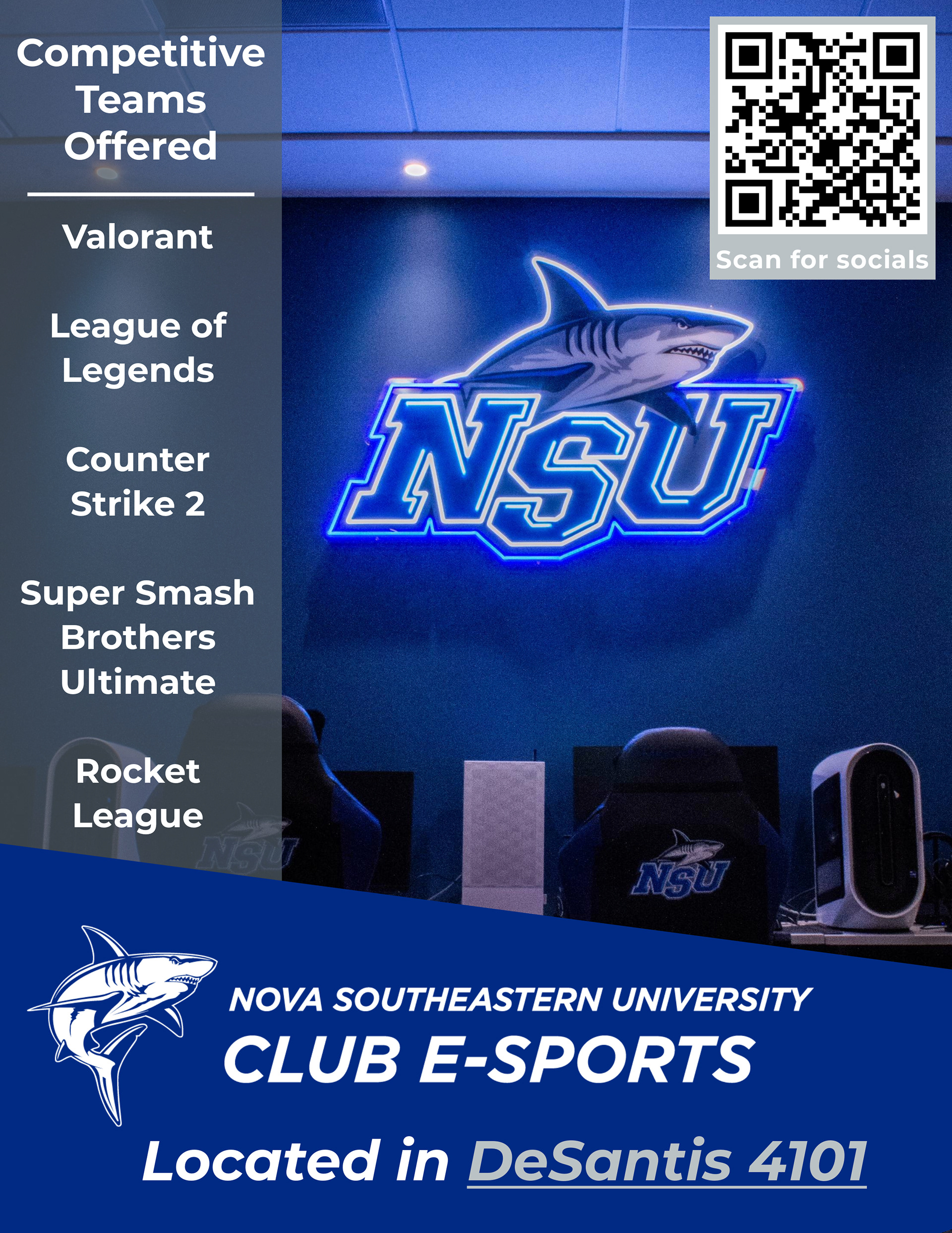 E-Sports Club Flyer