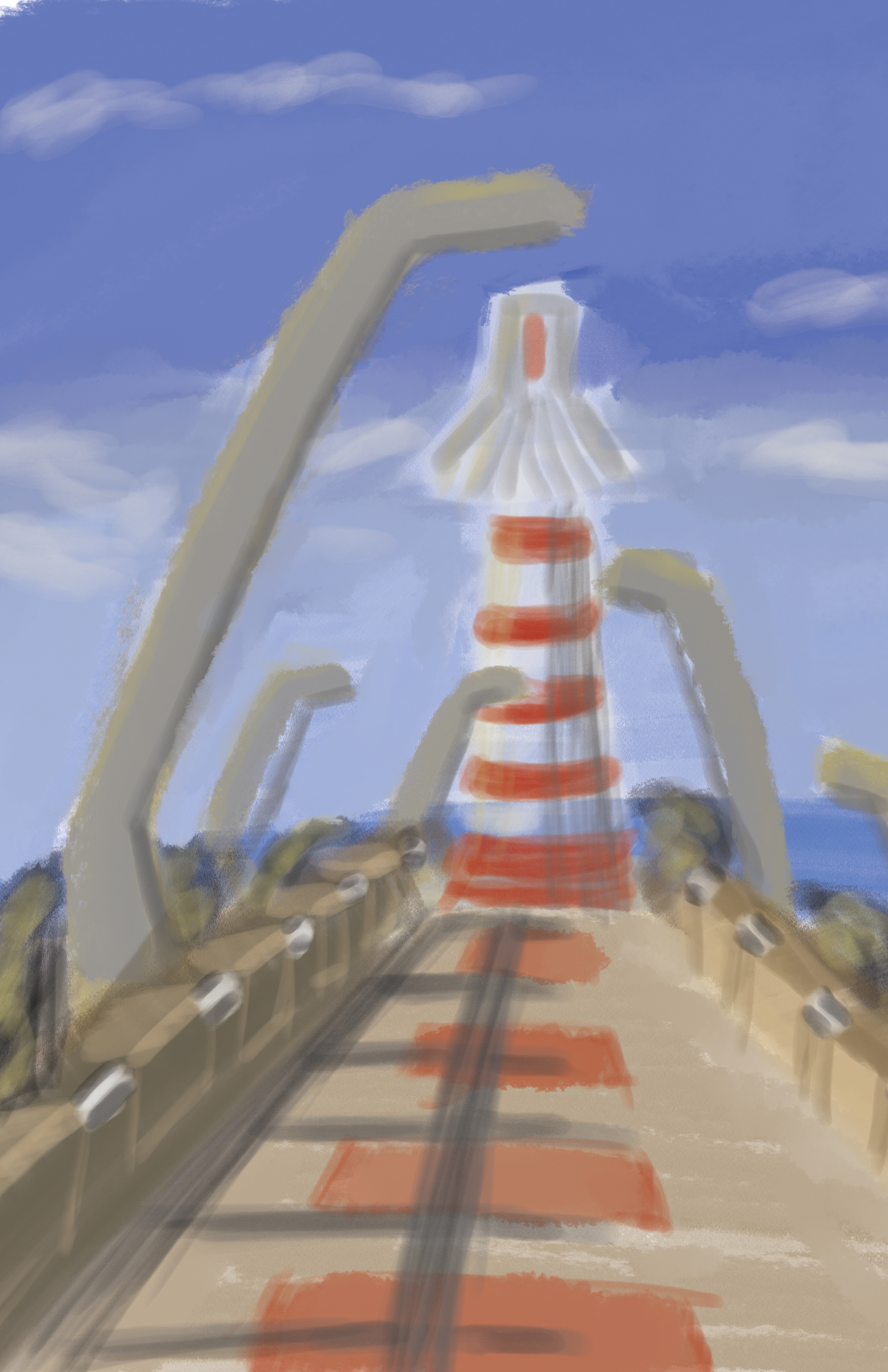 Malecón (Watercolor)