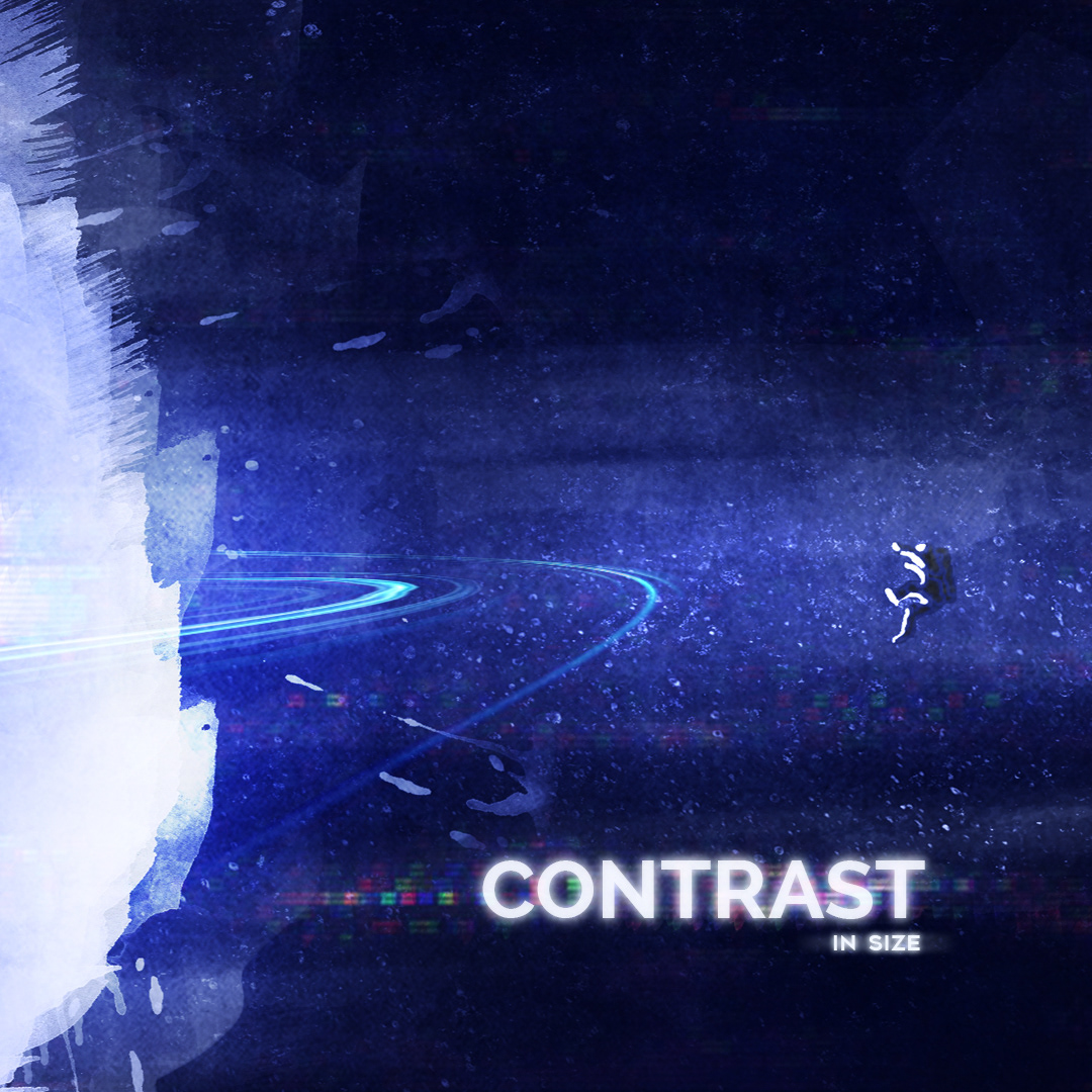 CONTRAST IN SIZE