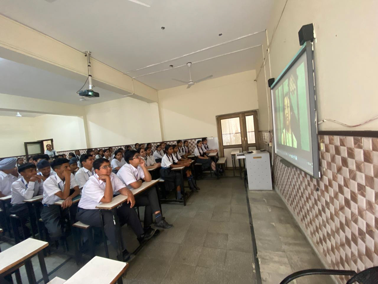 Students in Bhopal, India - Courtesy of Smile Foundation