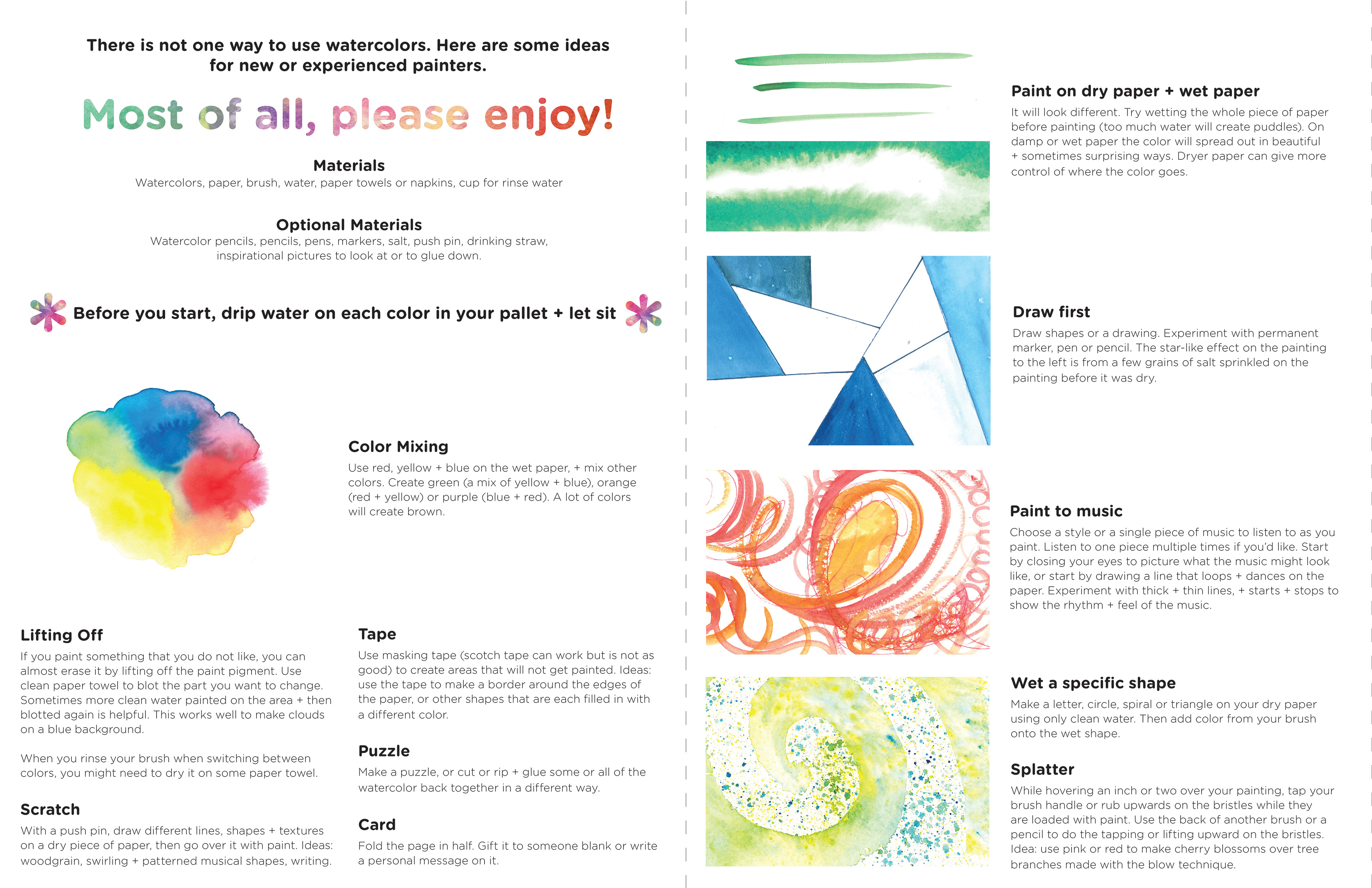 Inside spread
