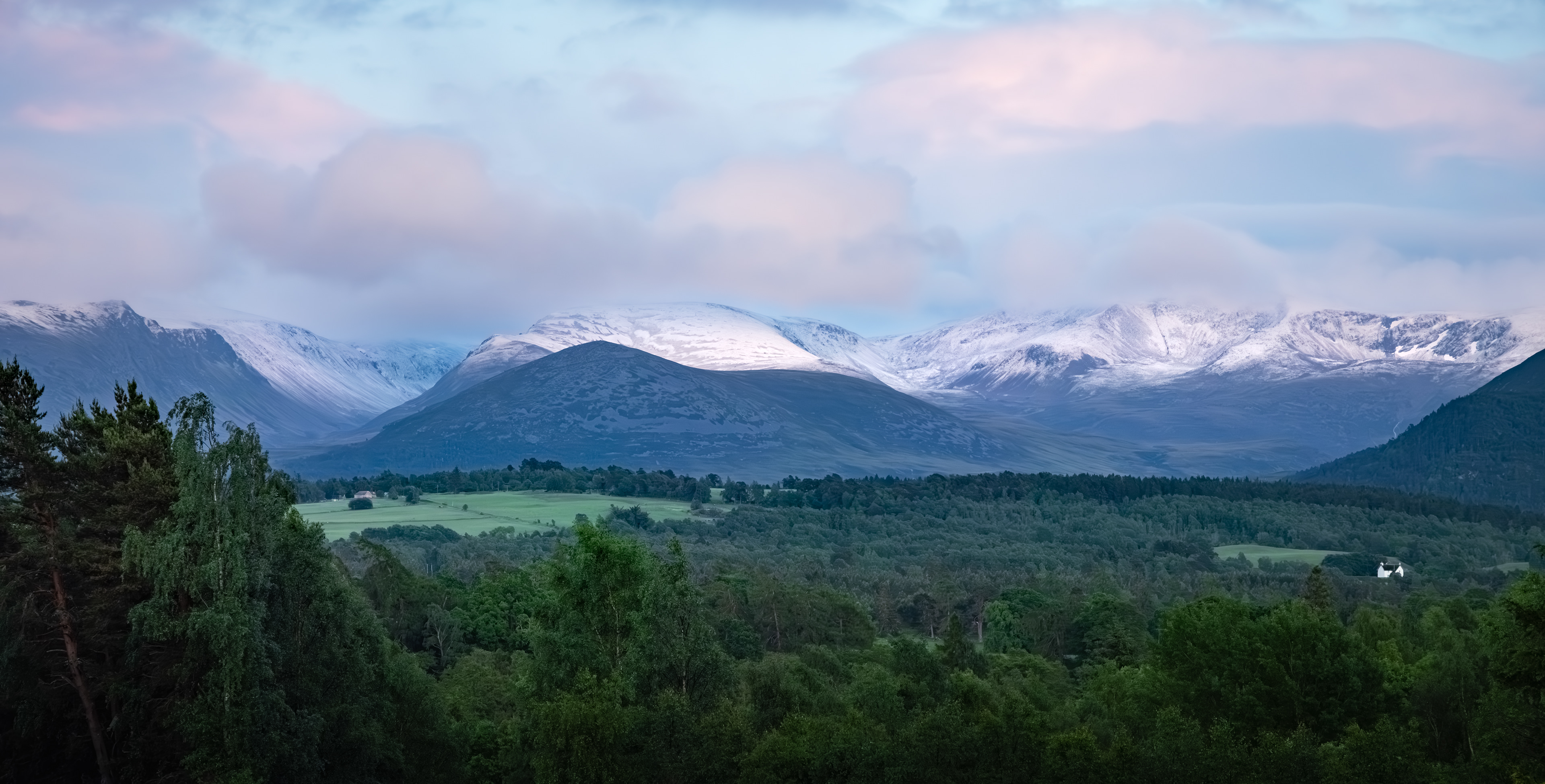 The Cairngorms from Aviemore