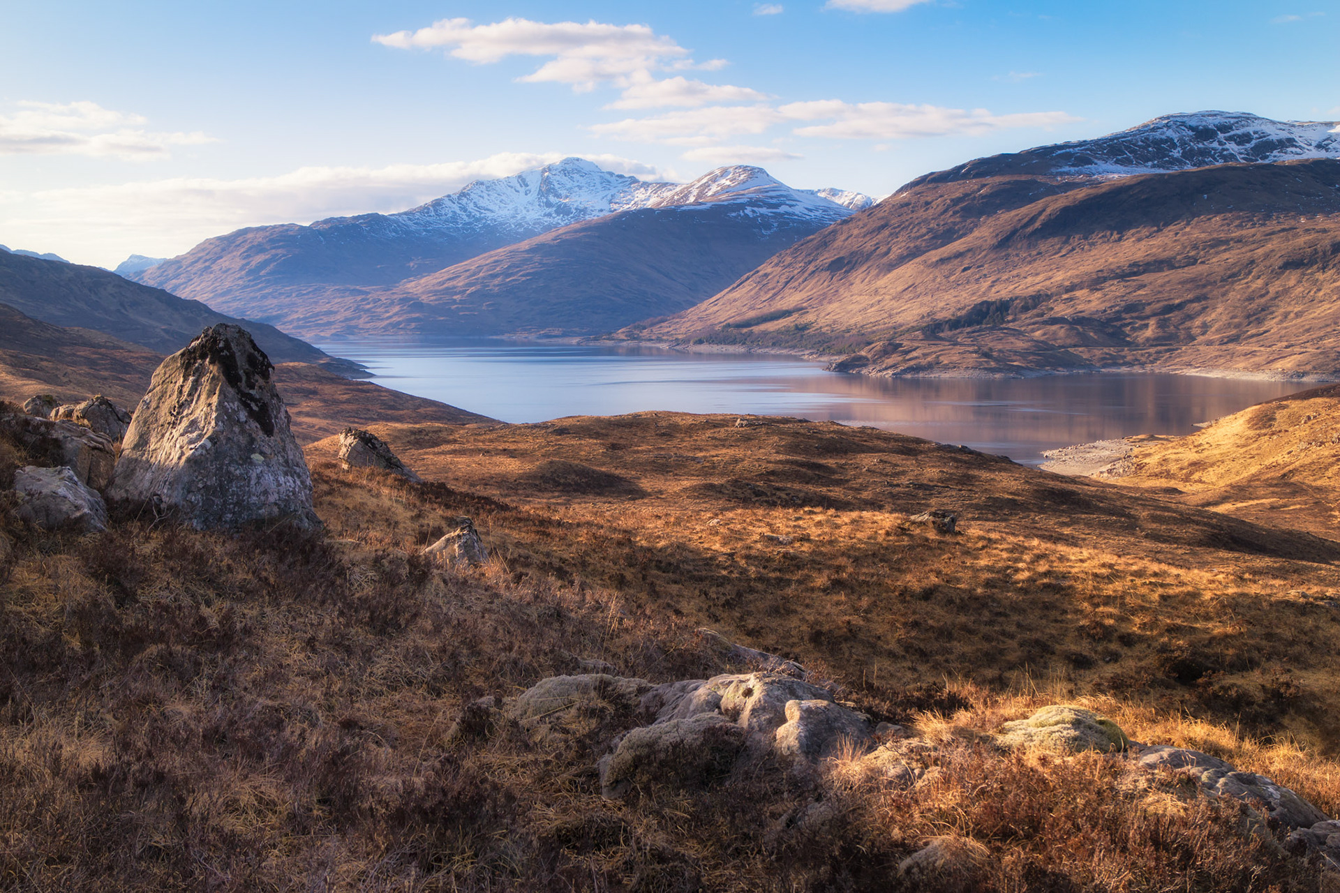 Loch Quoich and Sgurr a'Mhaoraich
