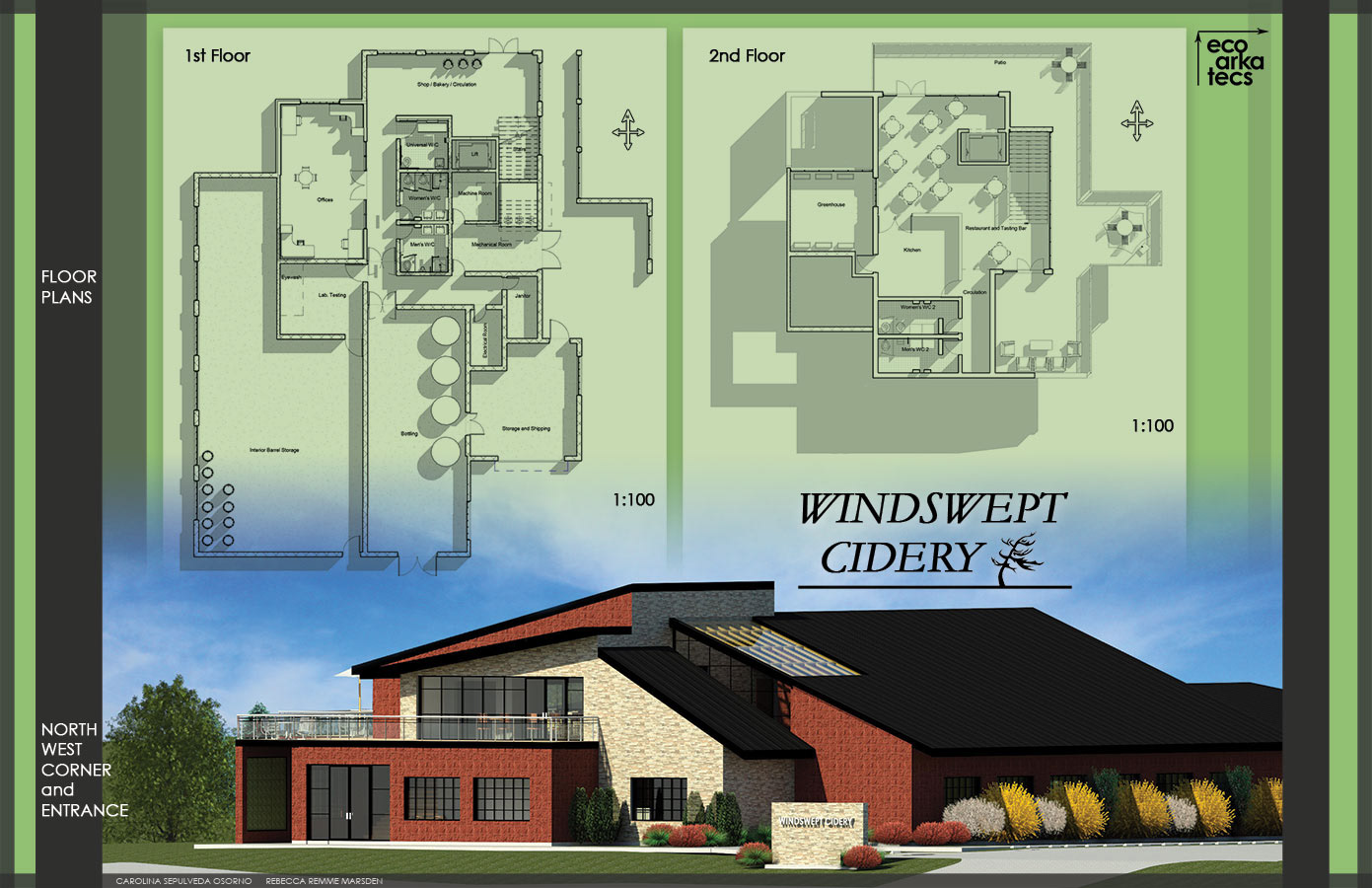 Cidery floorplans