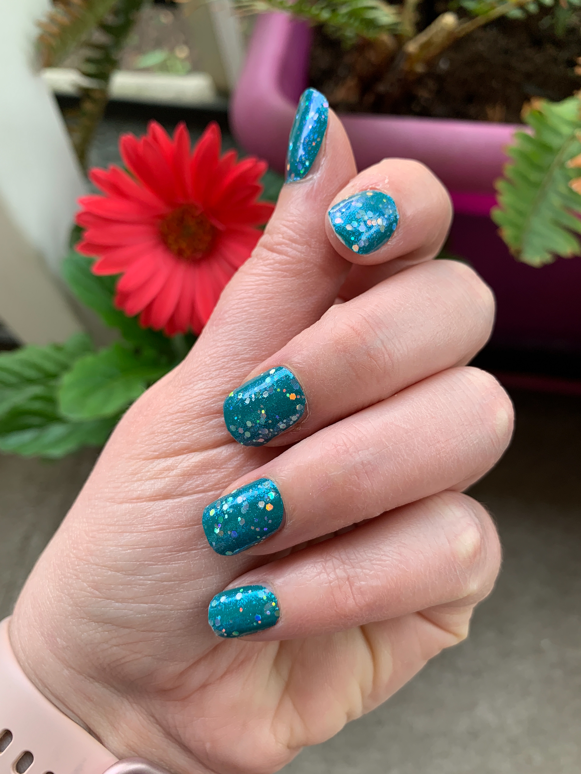 Caribbean Dream Manicure - Shimmering Siren Collection